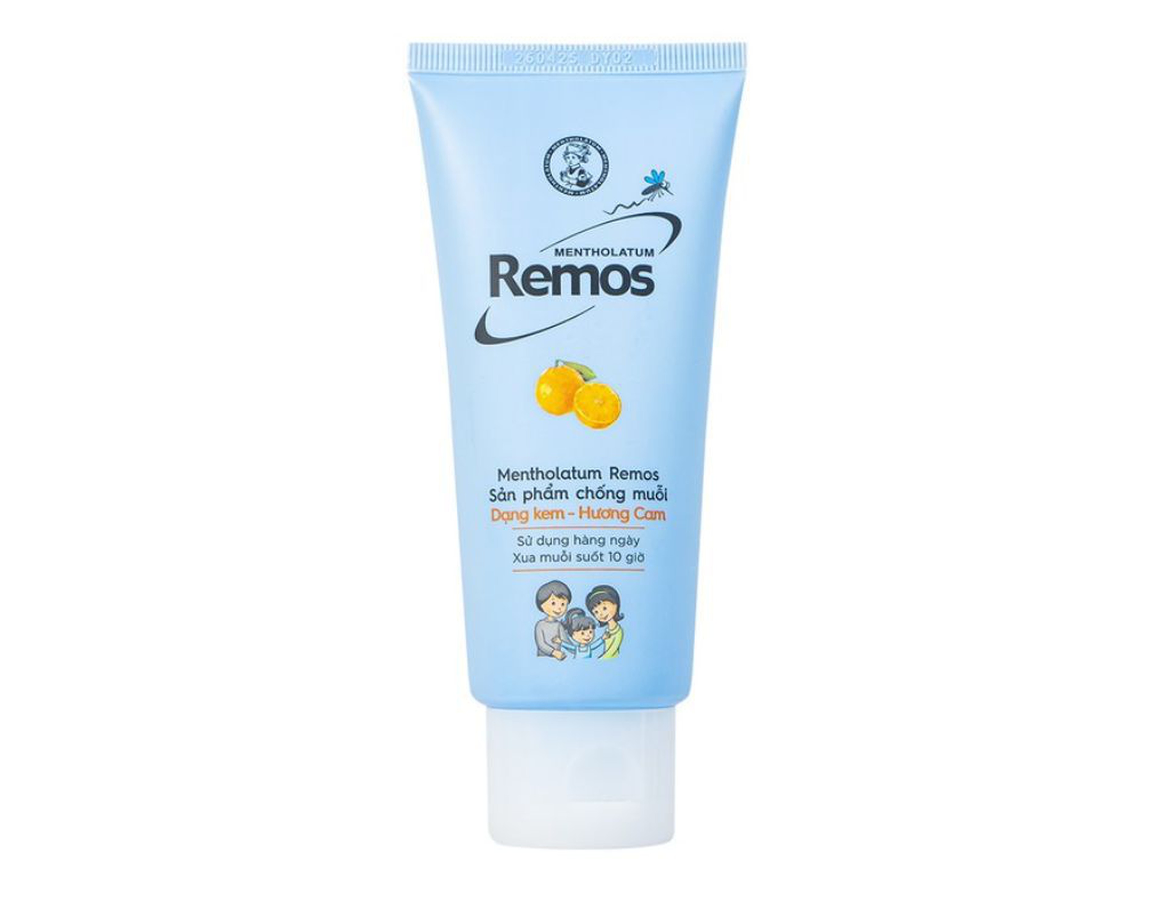 Kem Remos Hương Cam chống muỗi (Tuýp 70g)