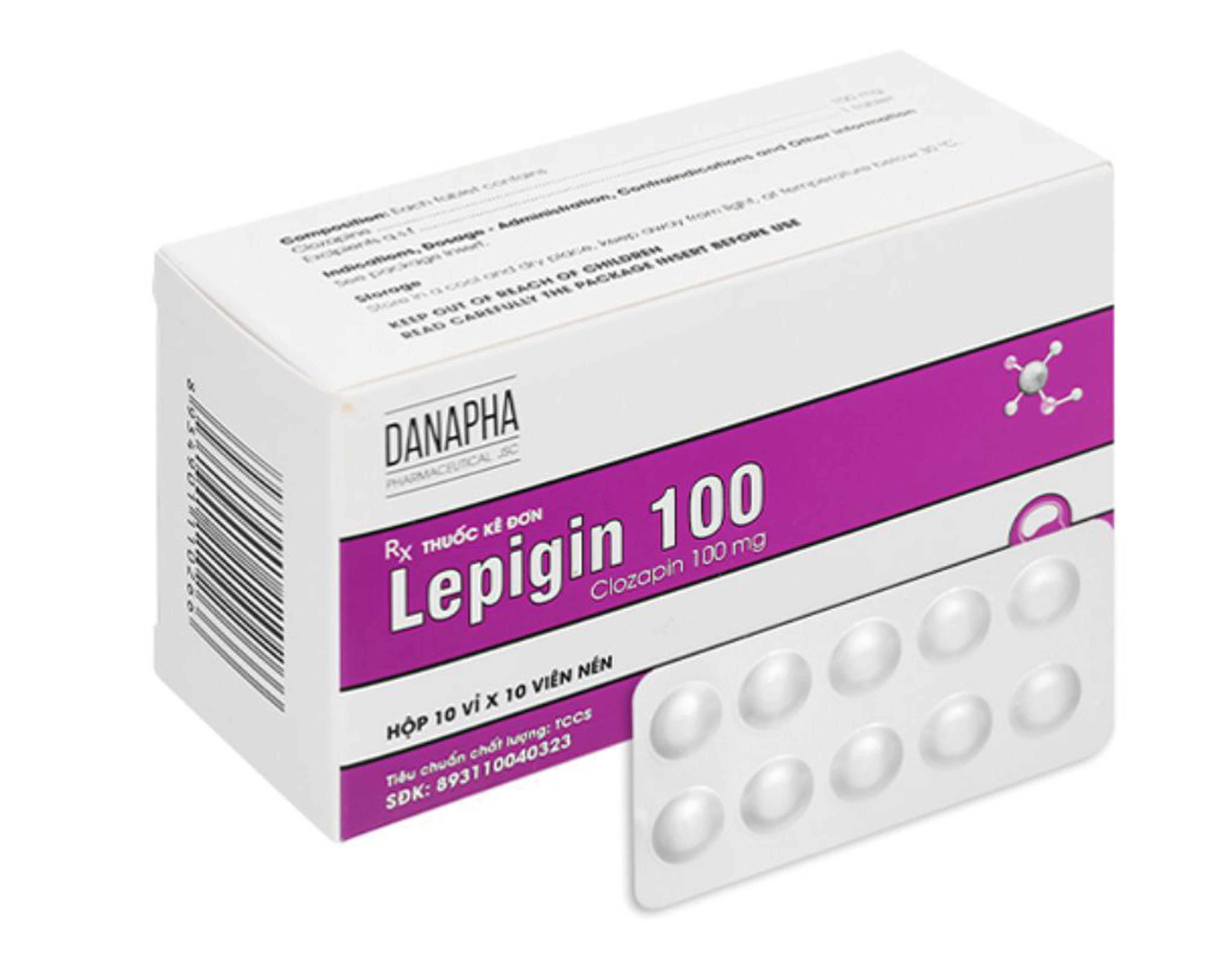 Lepigin Tab 100mg H10x10