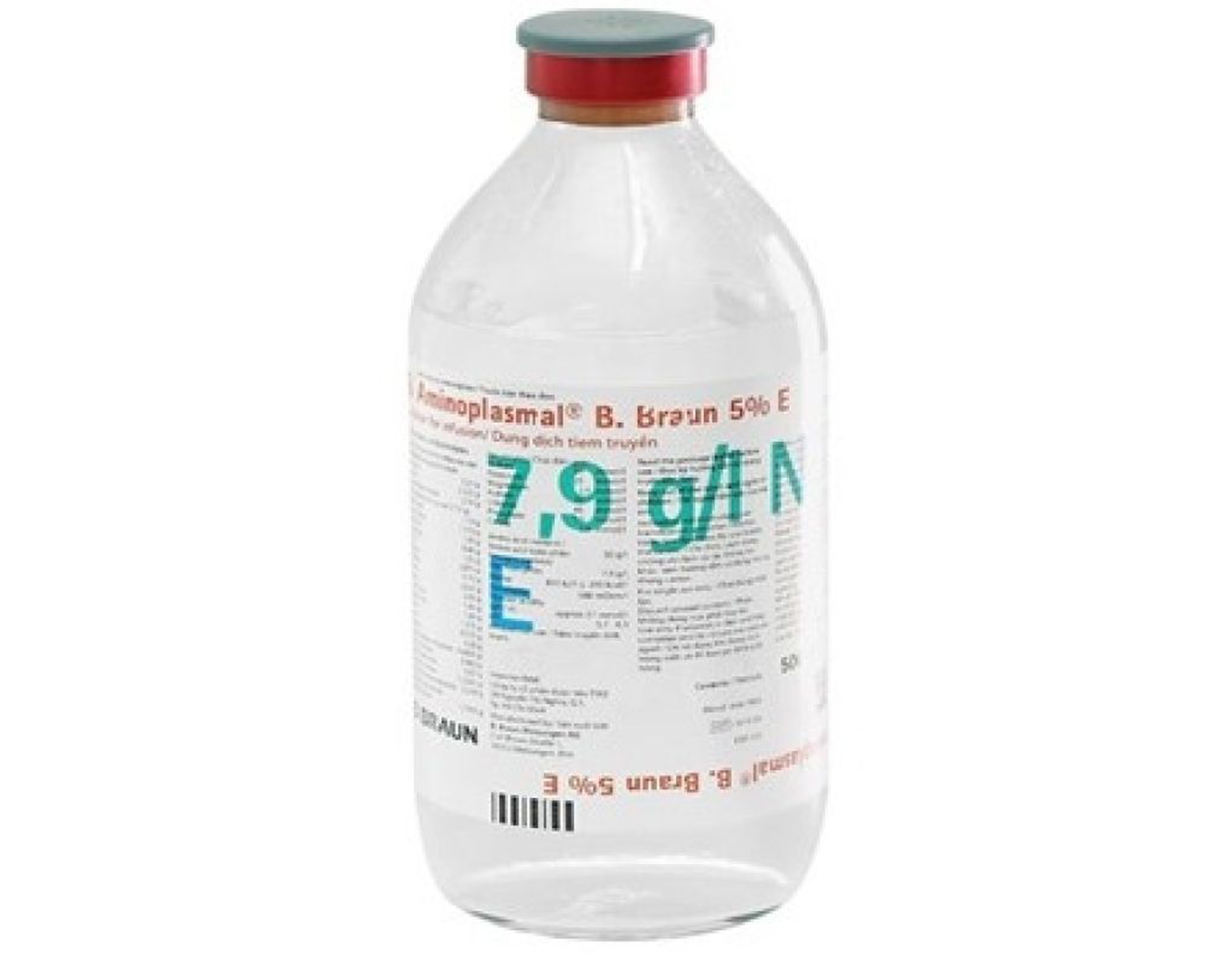 Dung dịch truyền tĩnh mạch Aminoplasmal 5% cung cấp amino acid (Chai 250ml)