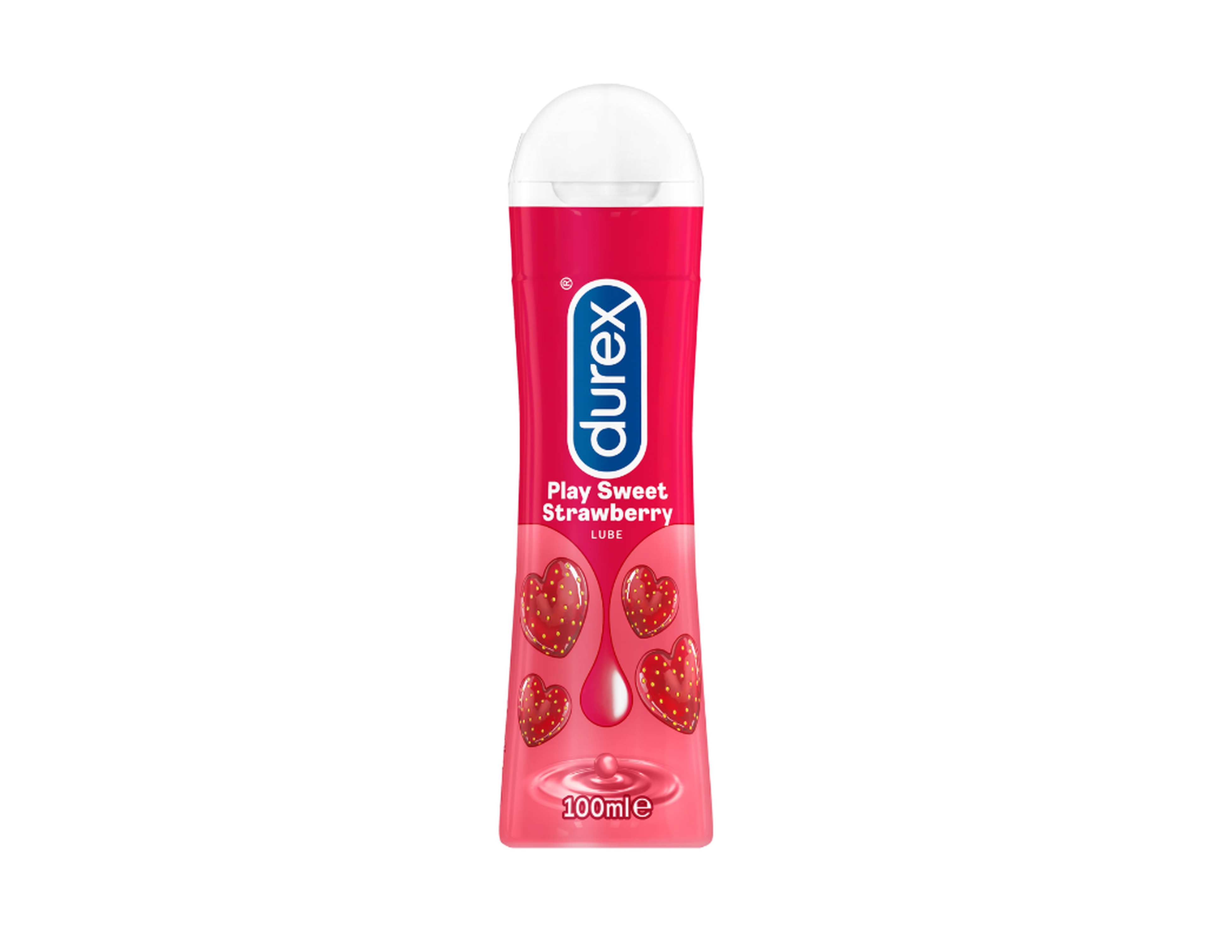 Durex Gel Bôi Trơn Play Strawberry tăng cường độ trơn, độ ẩm âm đạo (Chai 100ml)