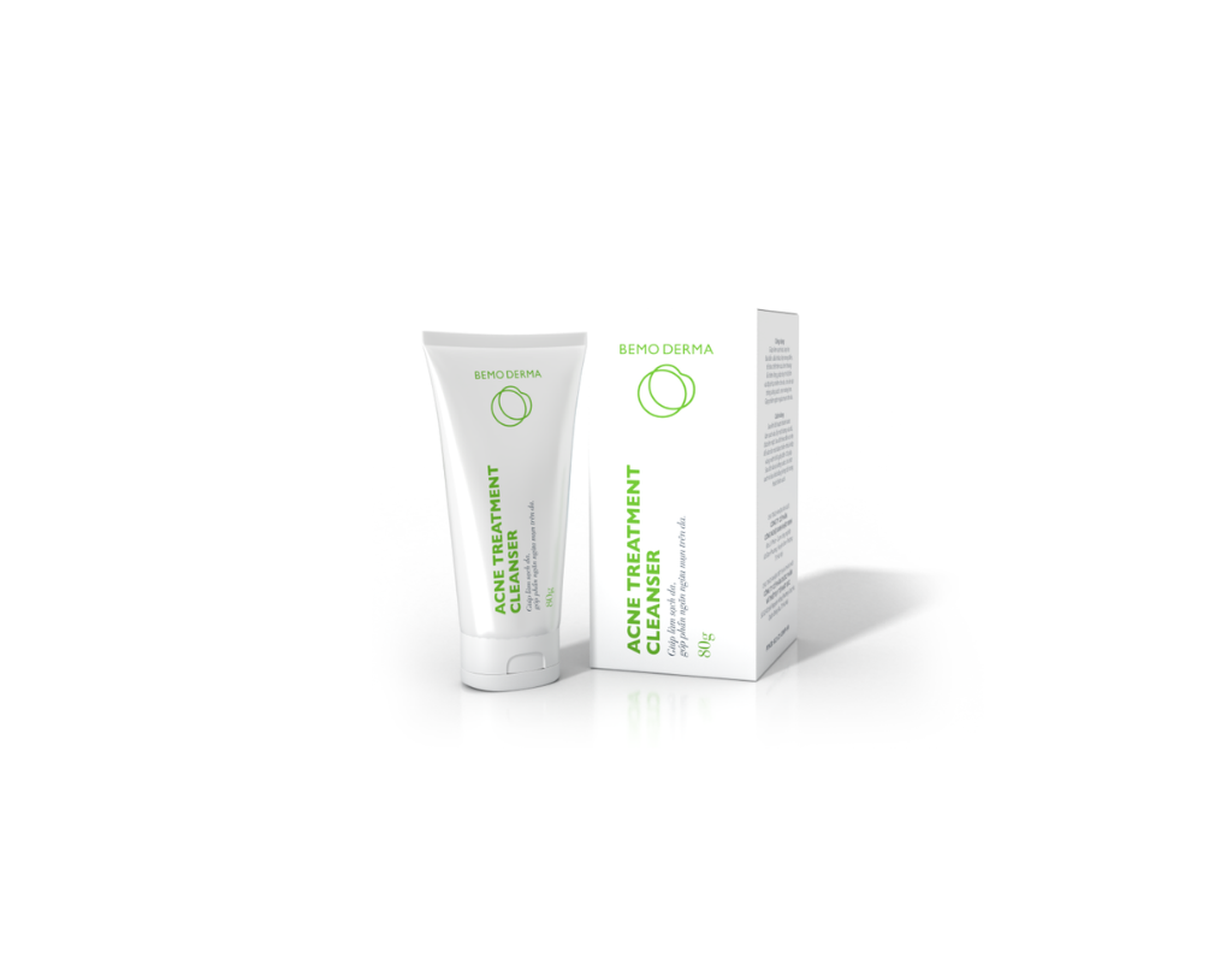 Sữa rửa mặt Acne Treatment Cleanser BEMO Derma điều trị mụn (80g)