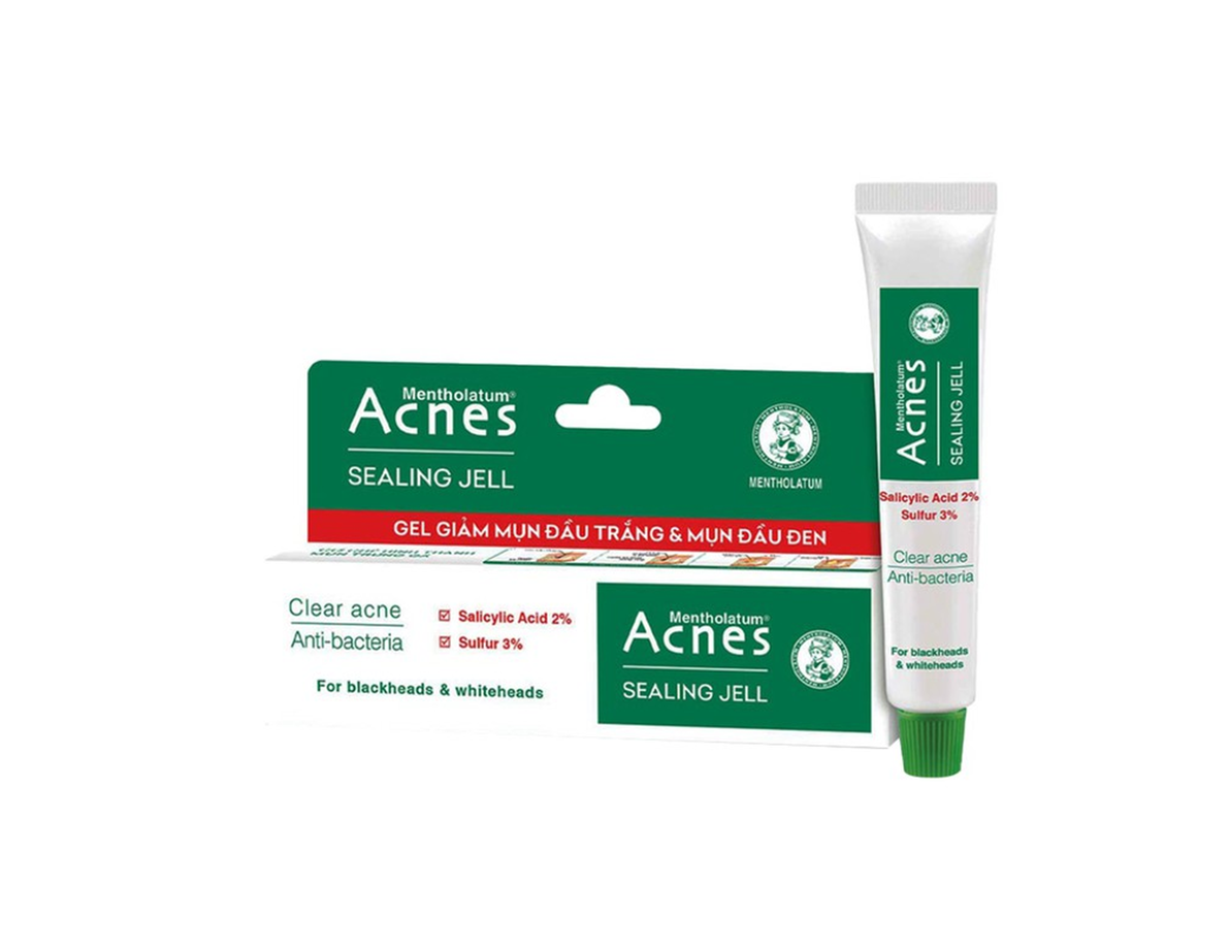 Gel Acnes Sealing Jell hỗ trợ giảm mụn đầu trắng & mụn đầu đen (Tuýp 18g)