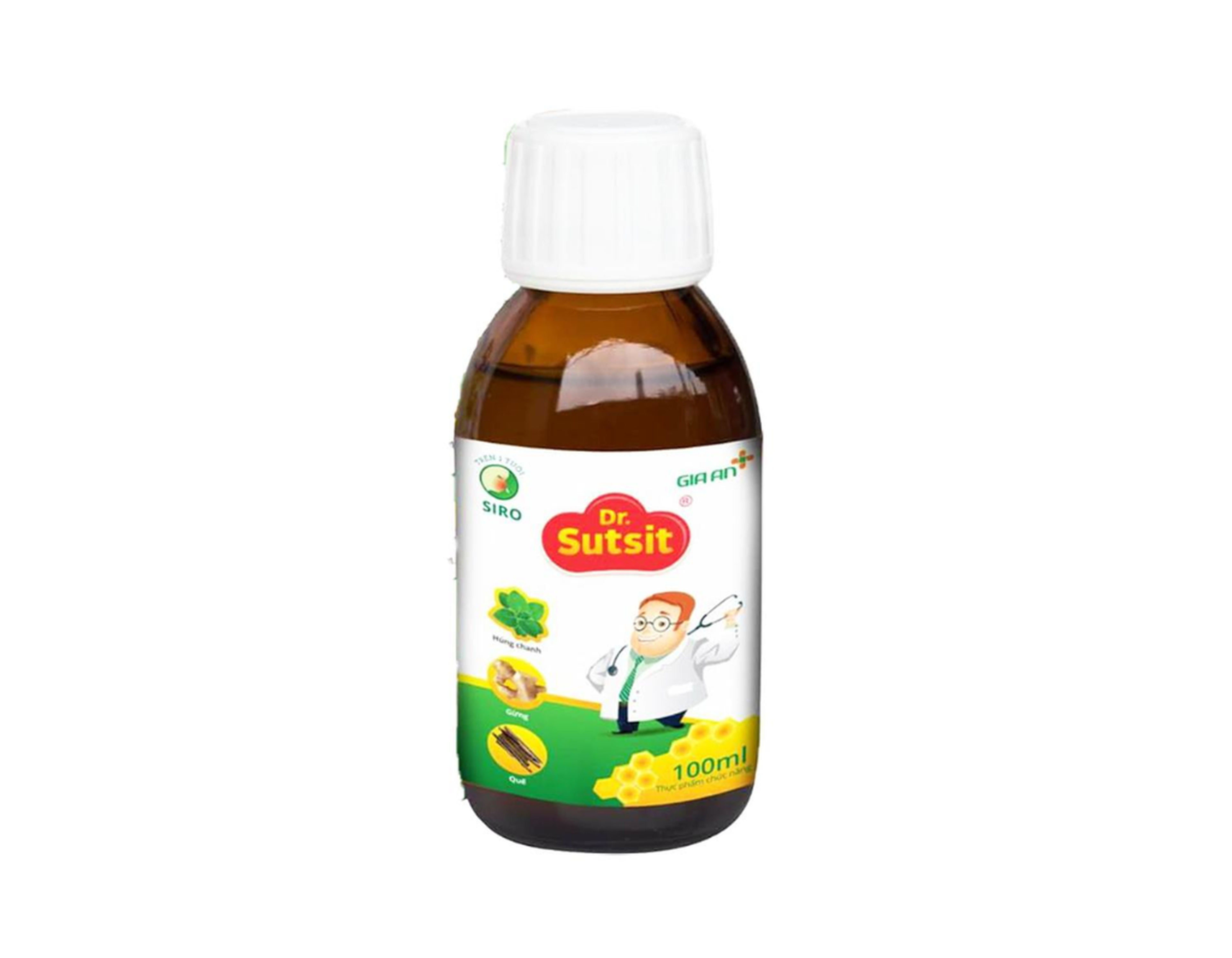 Siro Dr.Sutsit giảm ho, giảm sổ mũi (Chai 100ml)