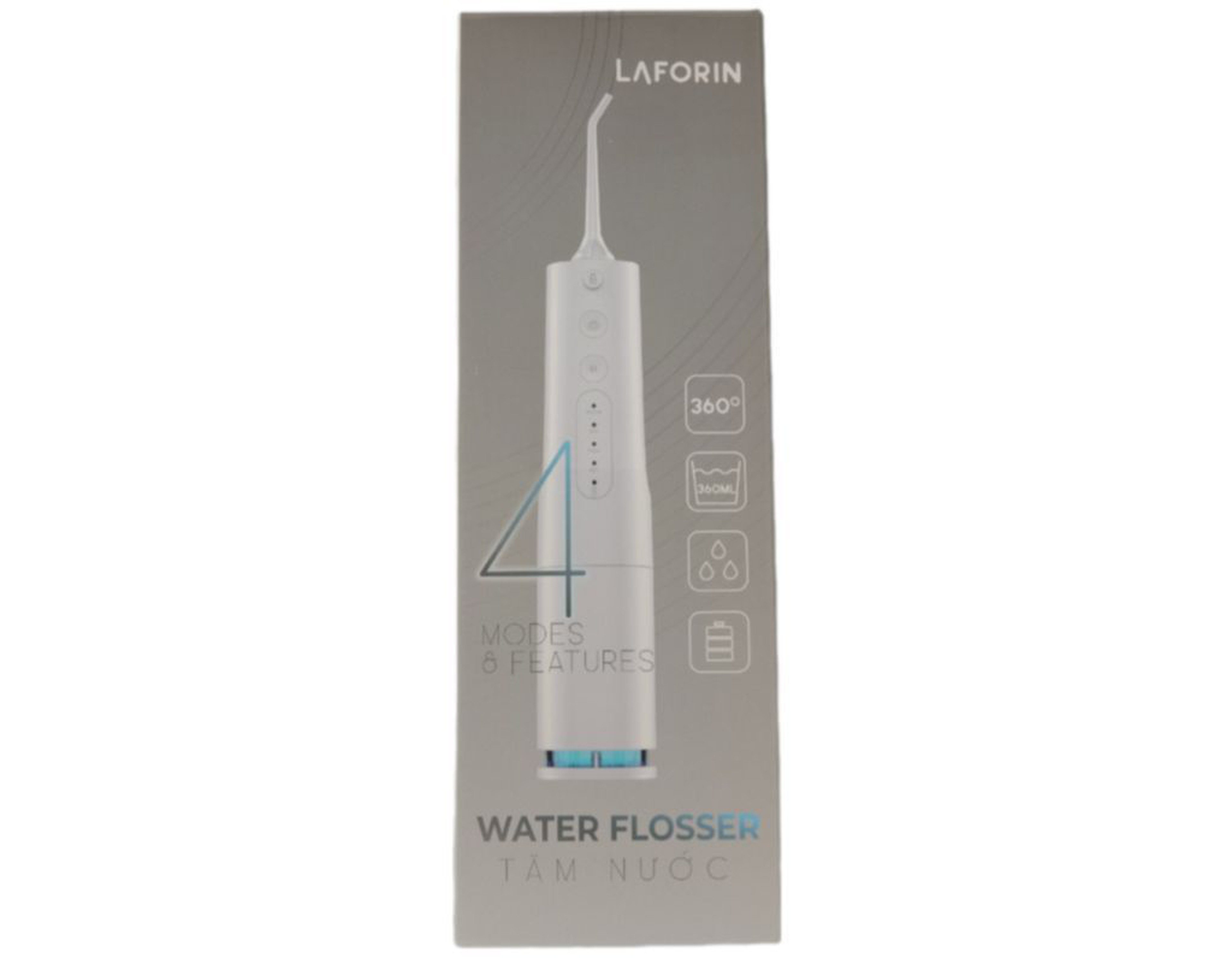 Máy tăm nước Laforin Water Flosser H1 chăm sóc răng miệng hiệu quả tại nhà