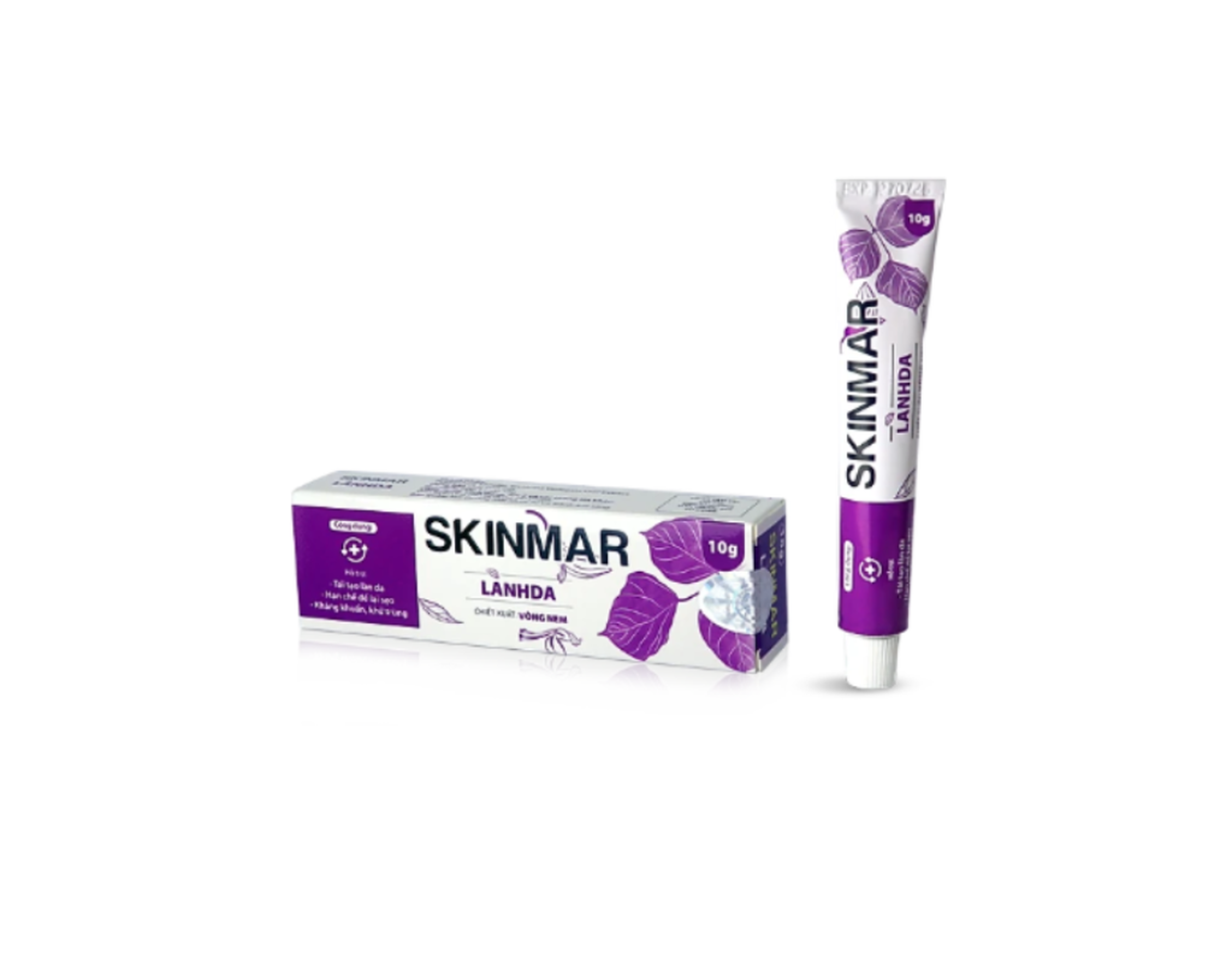 Kem bôi Skinmar Lành Da Cream hỗ trợ hạn chế sẹo (Tuýp 10g)