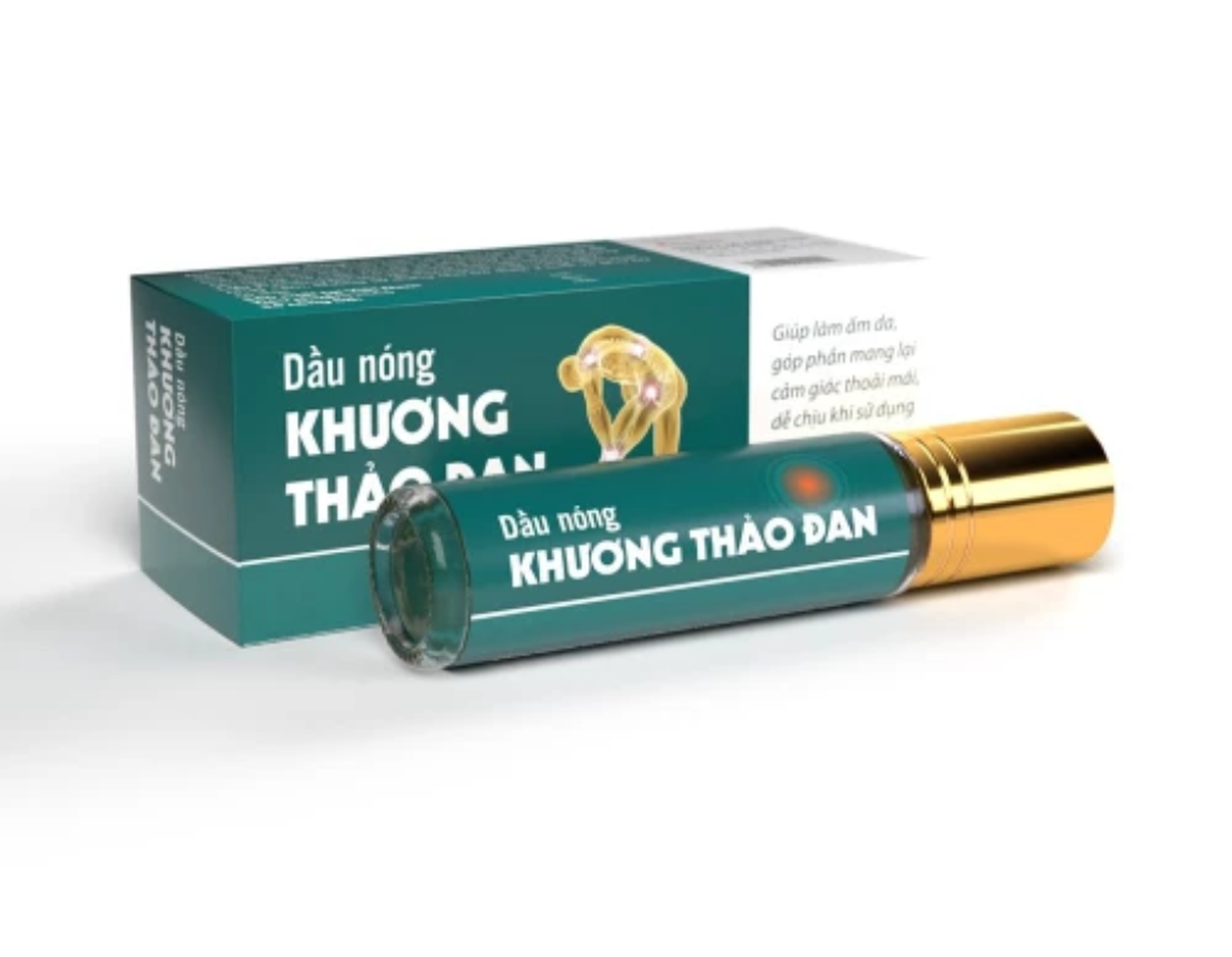 Dầu Nóng Khương Thảo Đan giảm đau nhức xương khớp (Hộp 1 lọ 10ml)