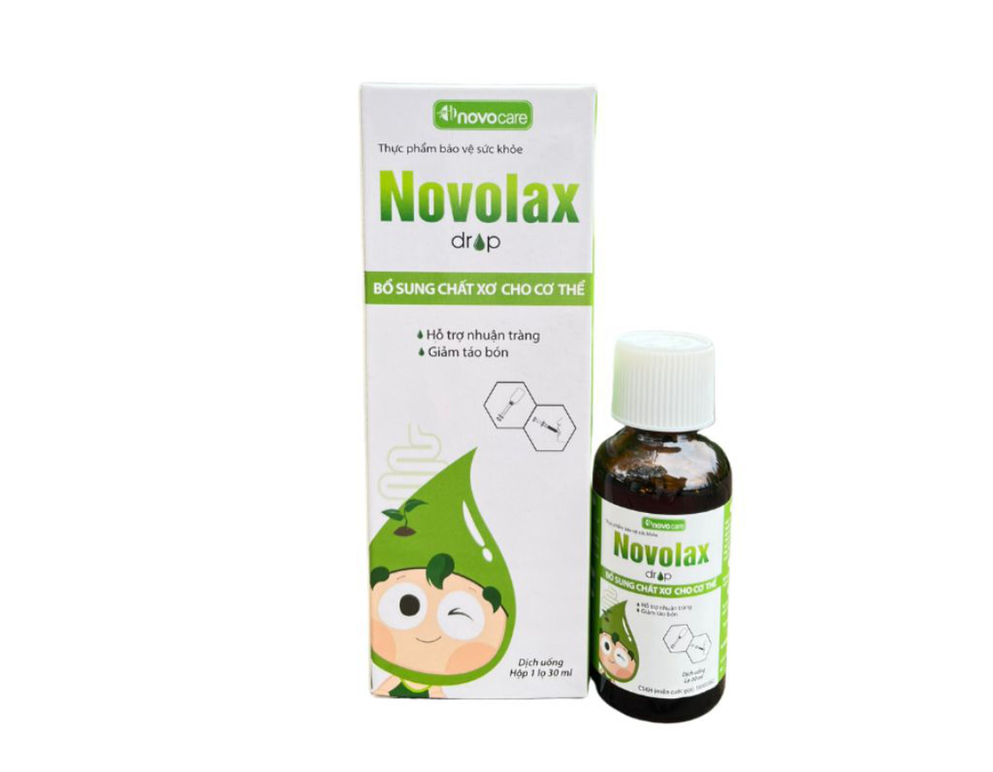 Dung dịch Novolax drop giảm táo báo chuyên biệt cho trẻ từ 6 tháng tuổi (Lọ 30ml)