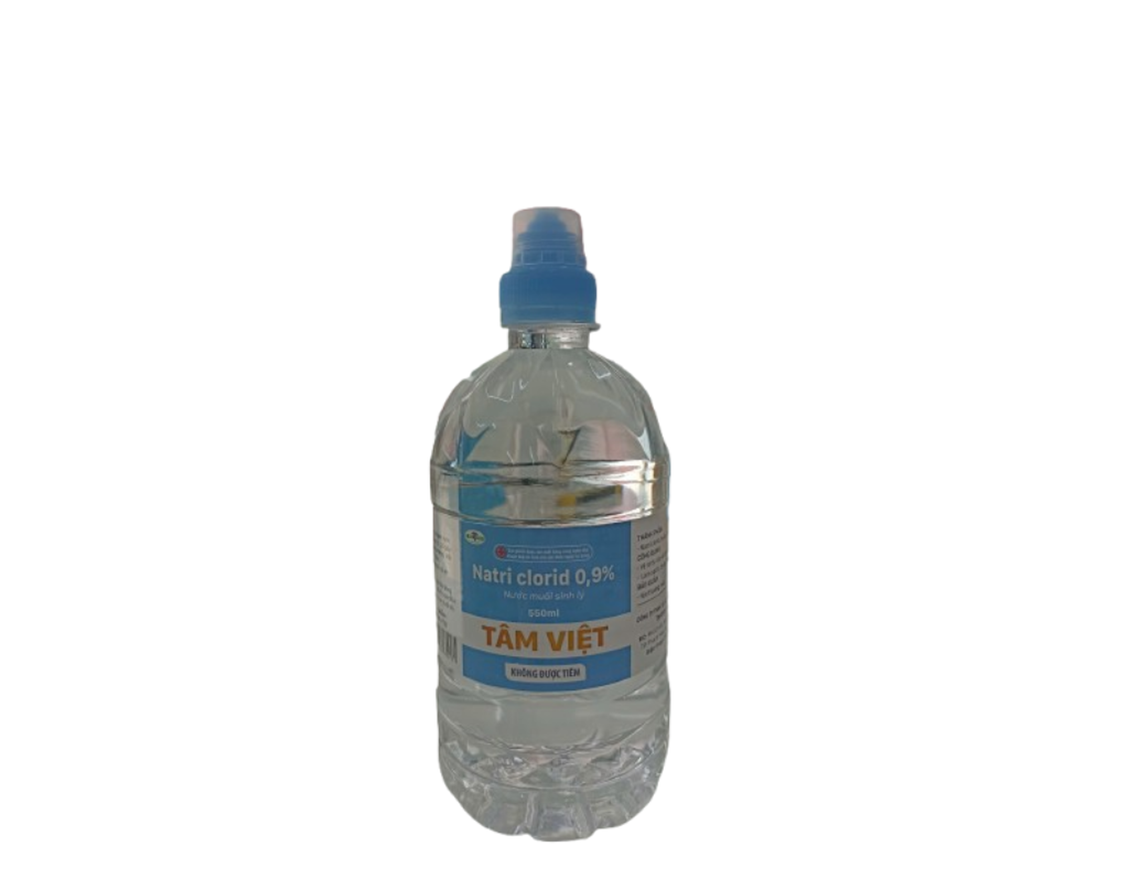 Nước muối sinh lý Natri clorid 0,9% Tâm Việt 550ml