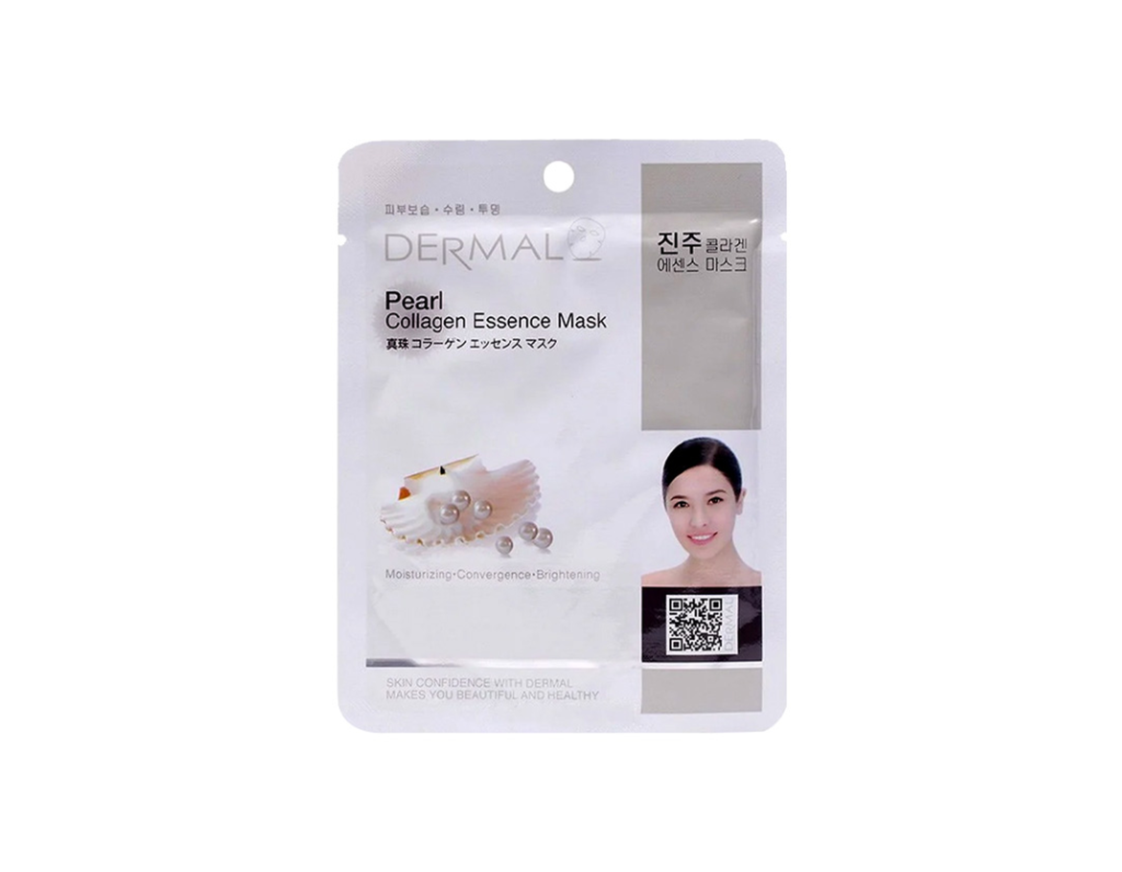 Mặt nạ Dermal tinh chất ngọc trai và collagen sáng da, ngừa lão hóa (Gói 1 miếng 23g)