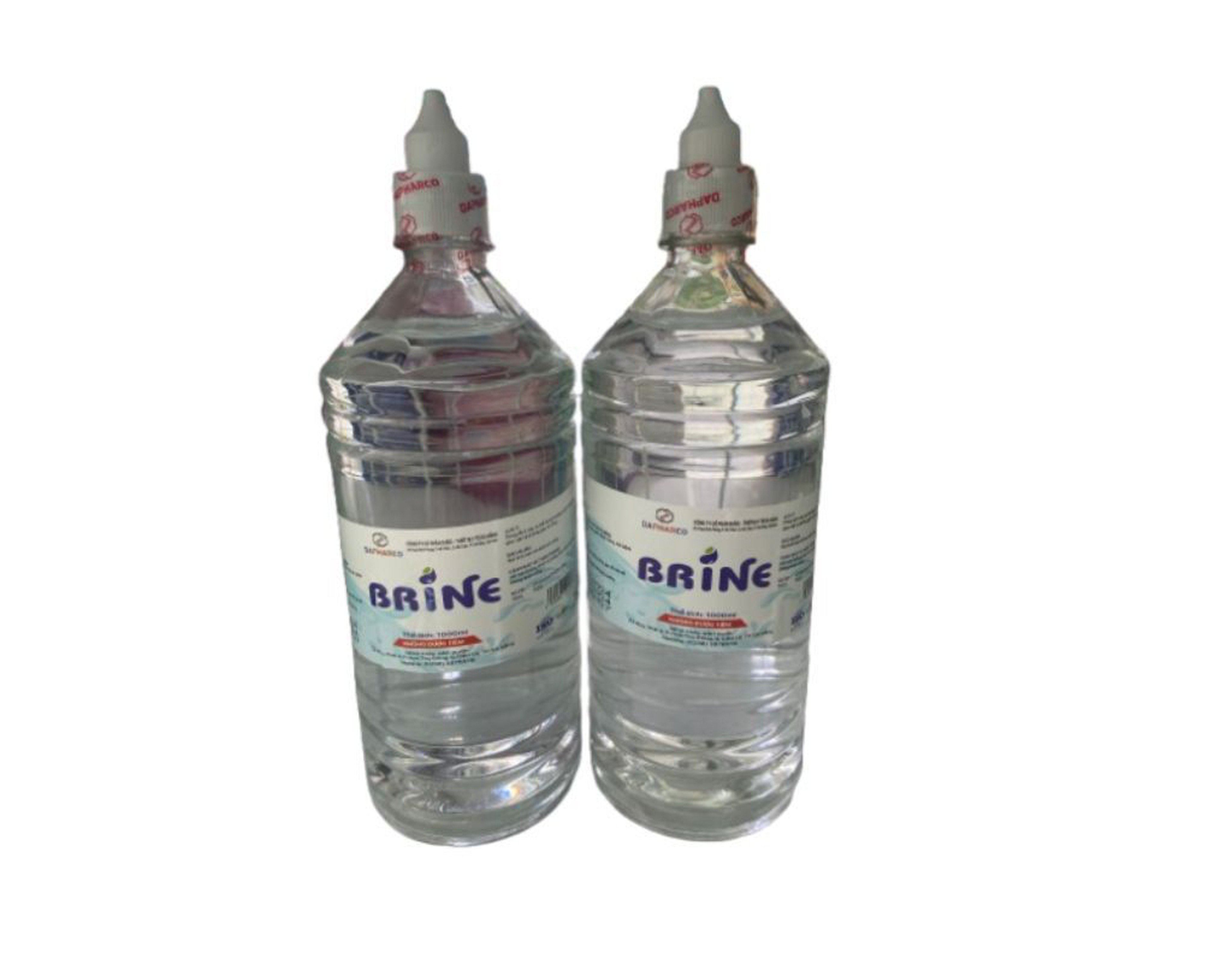 Dung dịch muối Brine 0.9% Dapharco dùng sát trùng da, niêm mạc,... (Chai 1000ml)