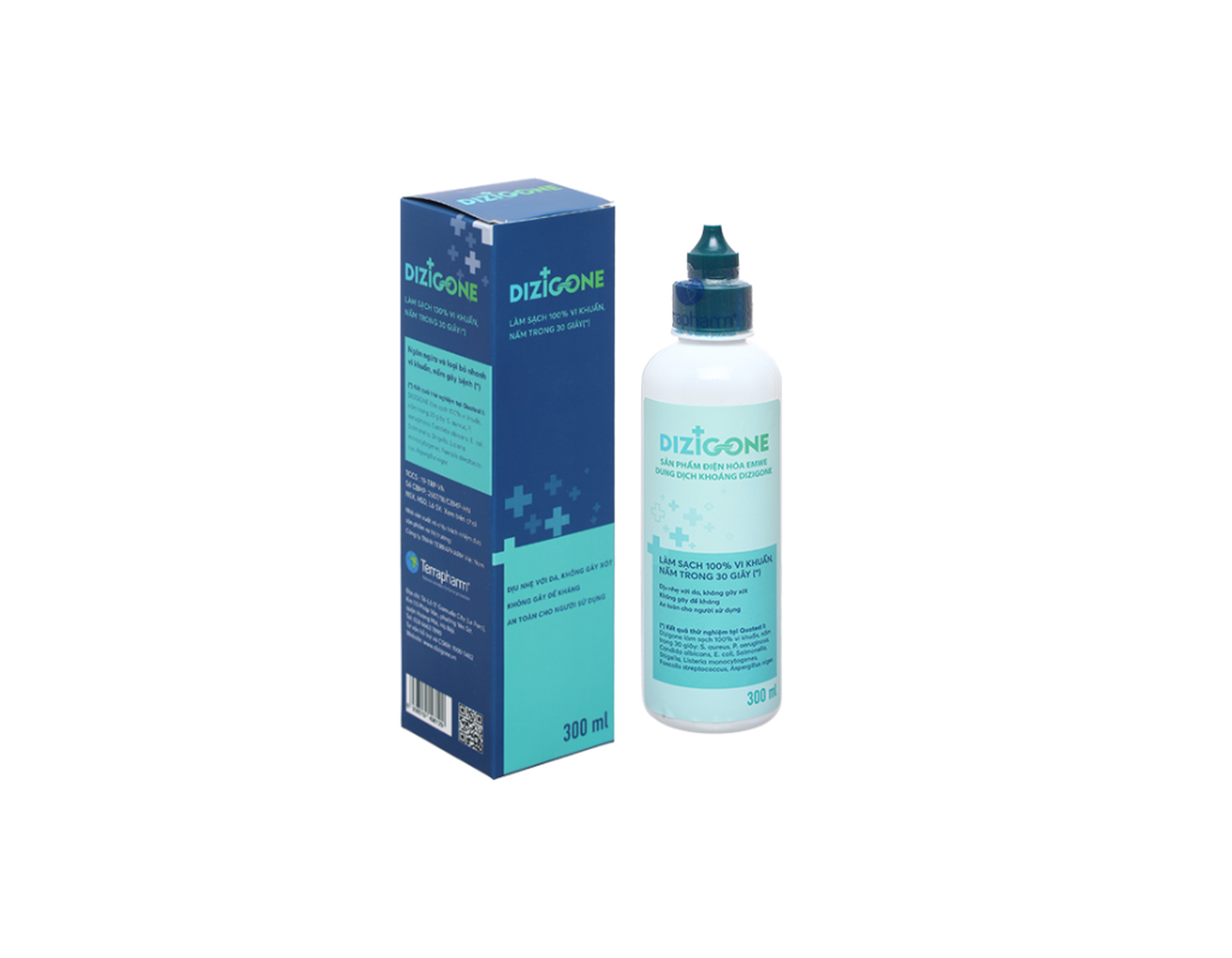 Dung dịch sát khuẩn Dizigone Terrapharm giúp sát khuẩn, ngăn ngừa viêm nhiễm (Chai 500ml)