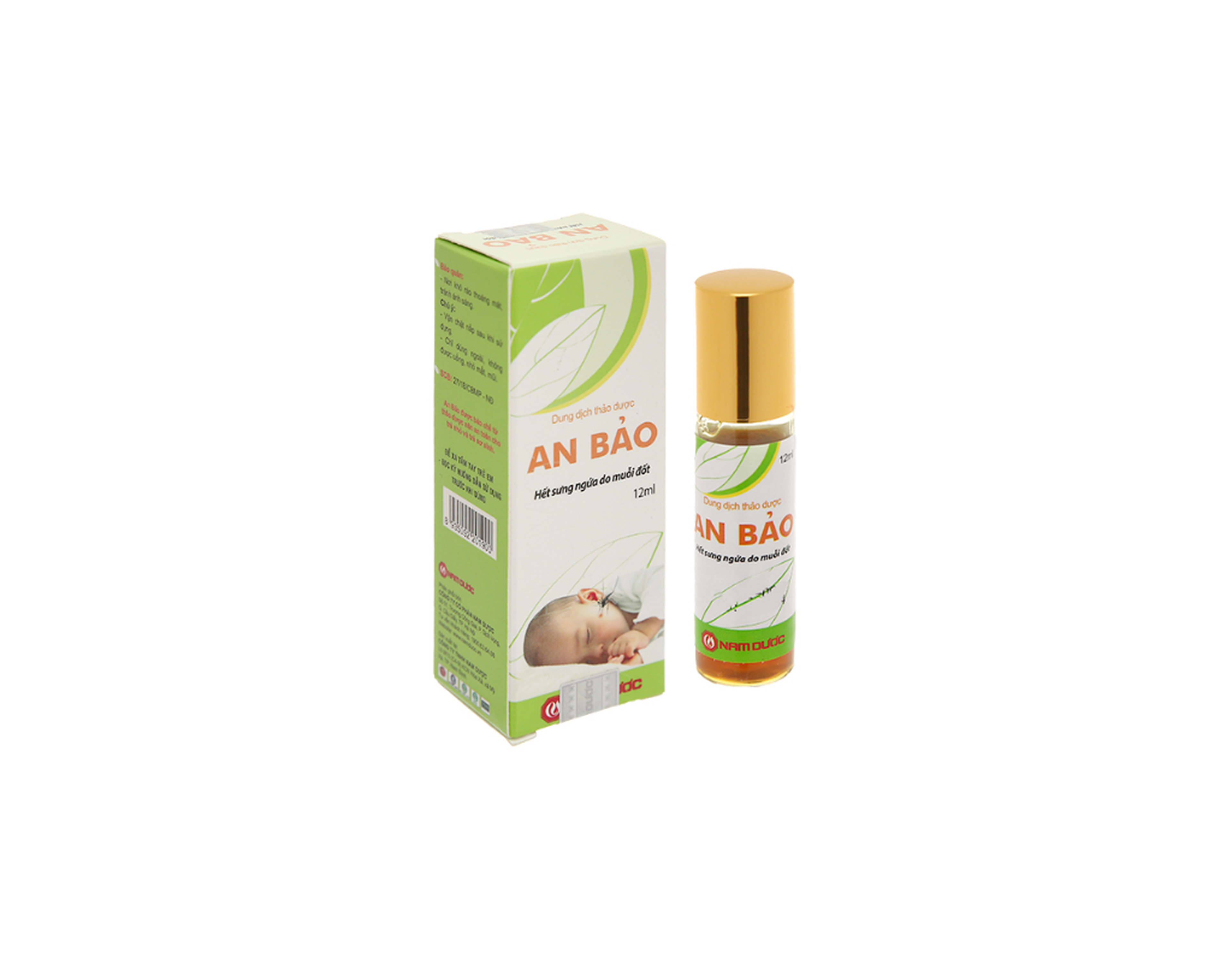 Dung dịch thảo dược An Bảo sát khuẩn, chống viêm (chai 12ml)