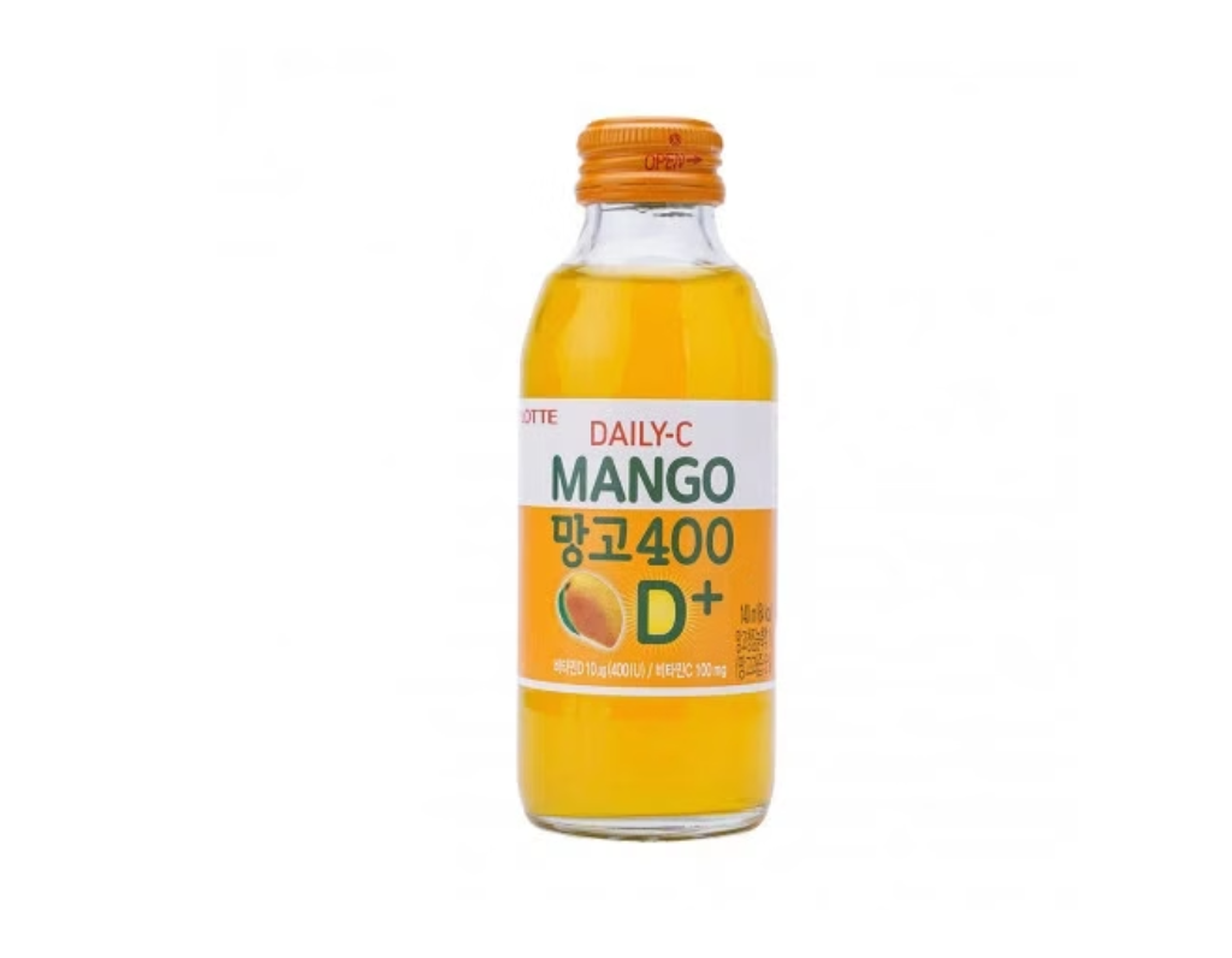 Nước uống DAILY-C bổ sung vitamin C vị xoài (Chai 140ml)