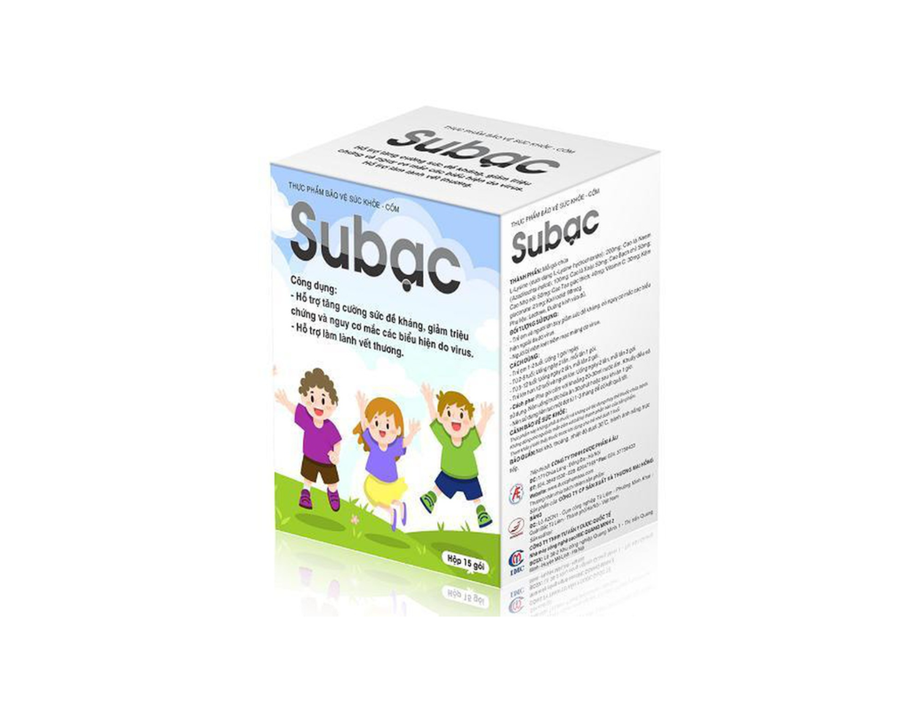 Cốm Su Bạc hỗ trợ tăng sức đề kháng, giảm triệu chứng và nguy cơ mắc các biểu hiện do virus (Hộp 15 gói)      