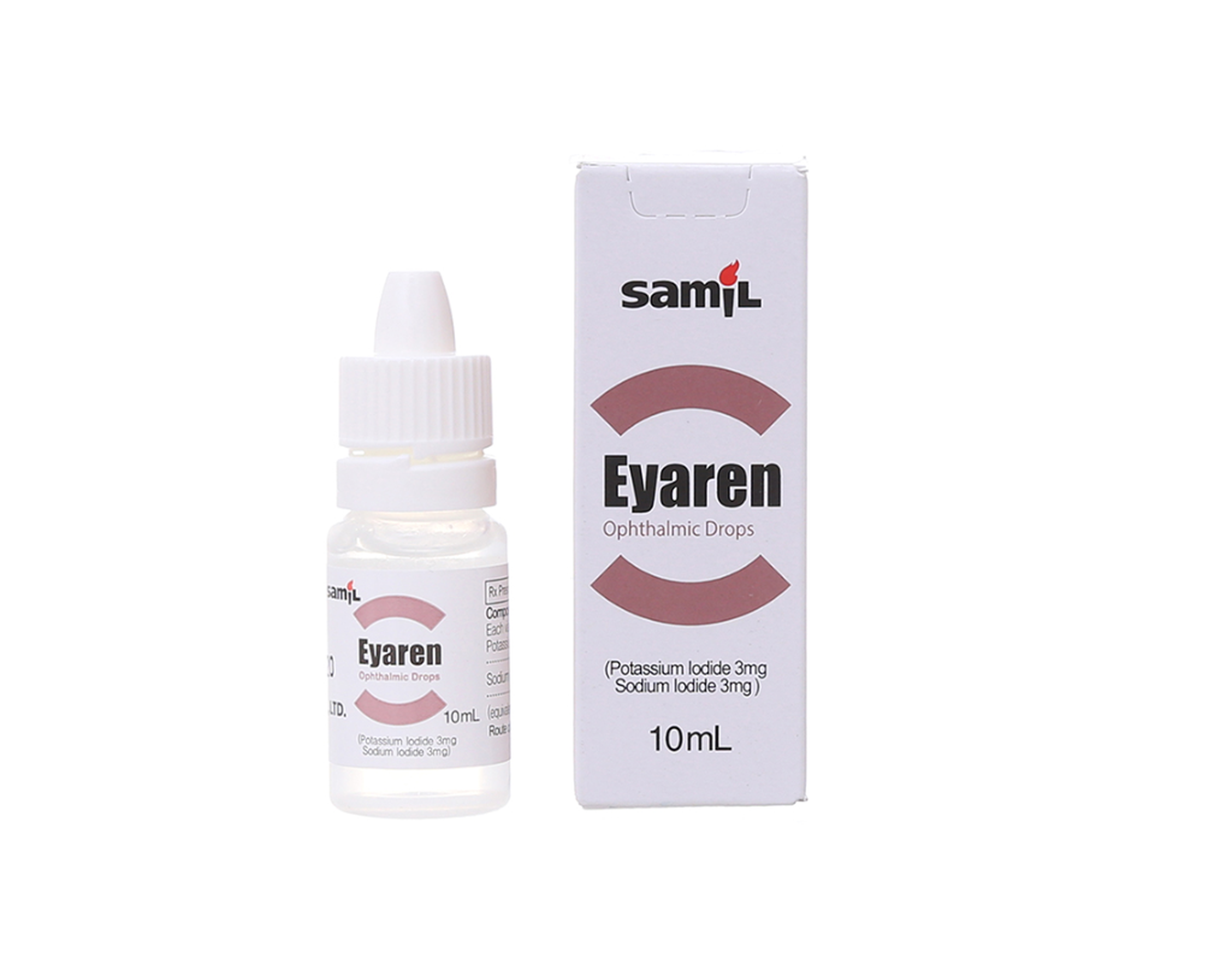 Thuốc nhỏ mắt Eyaren Samil điều trị vẩn đục, xuất huyết pha lê thể, đục thủy tinh thể (Lọ 10ml)