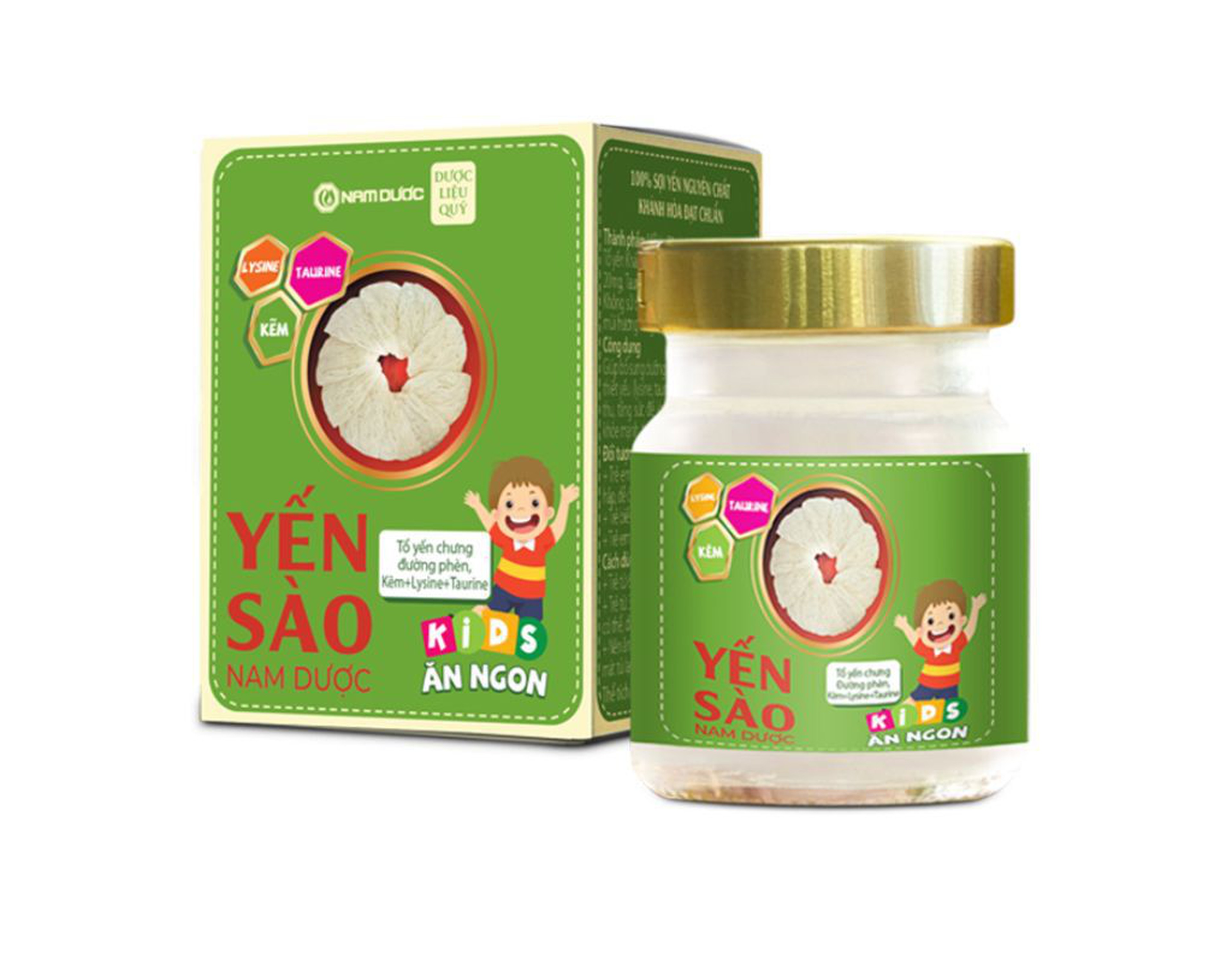 Yến sào Nam Dược KIDS Ăn ngon cho bé (Lọ 70ml)