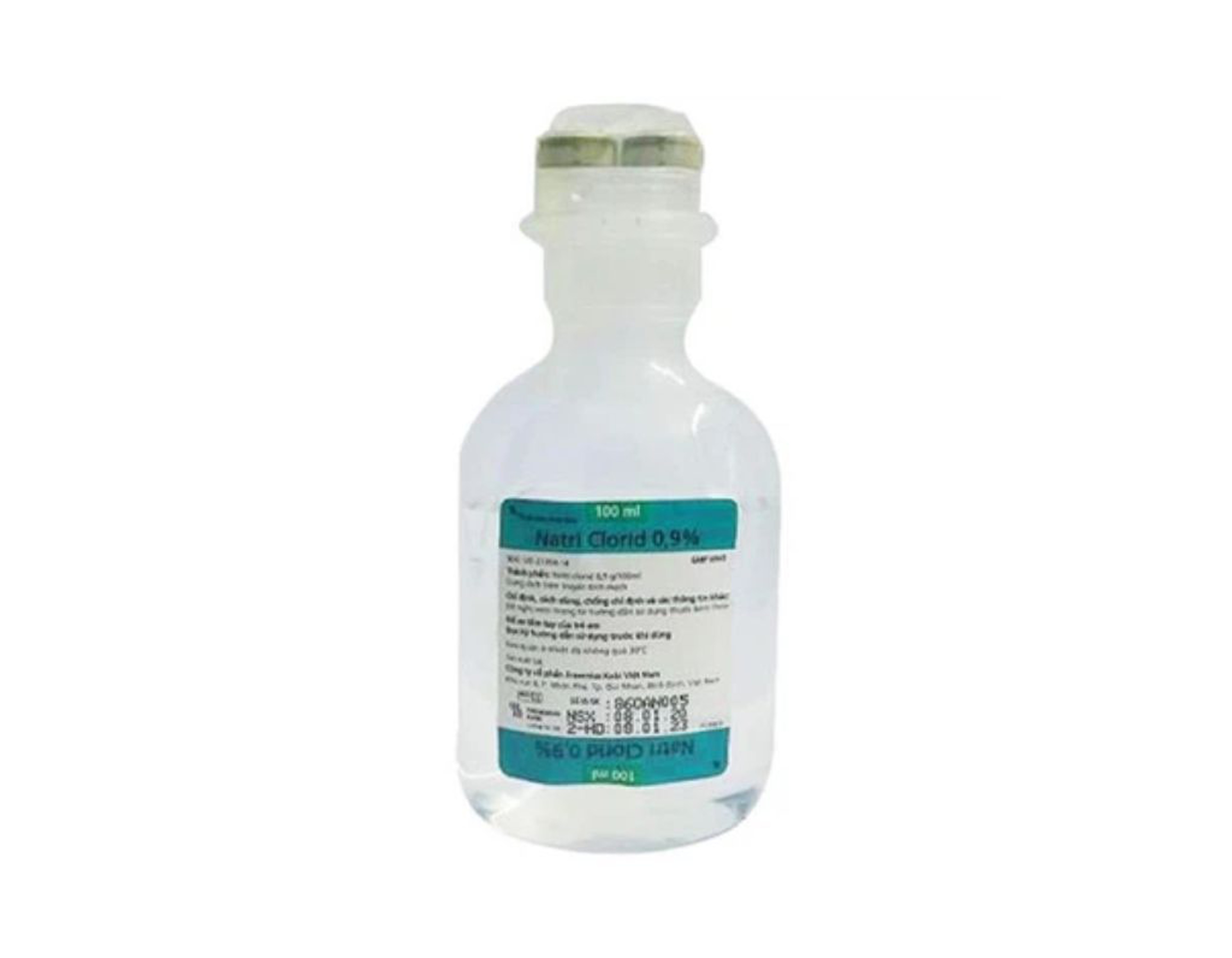 Dịch truyền tĩnh mạch Natri Clorid 0.9% Kabi Inf bổ sung nước và điện giải (Chai 100ml)