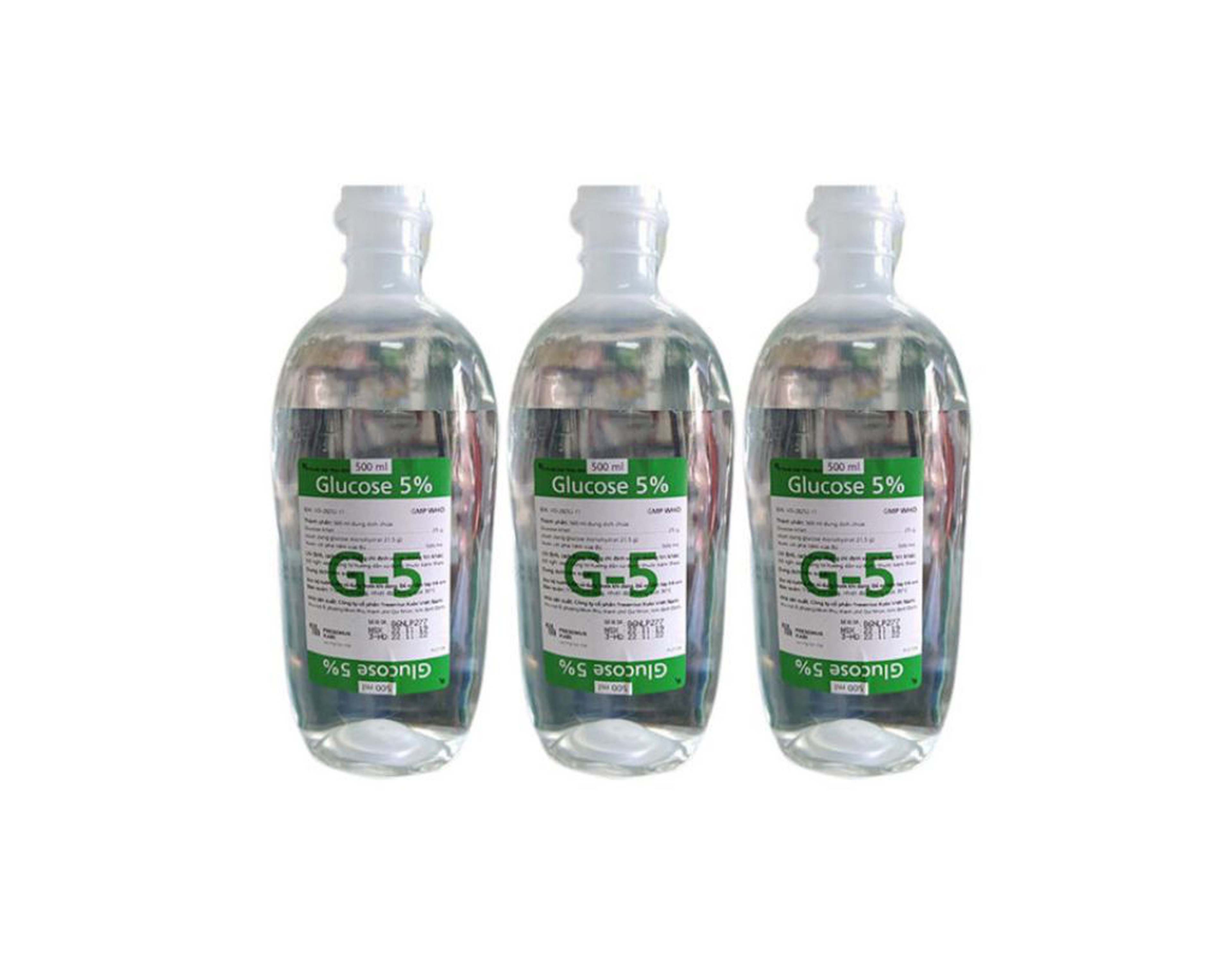 Dịch truyền tĩnh mạch Glucose 5% Kabi phòng và điều trị hạ đường huyết (Chai 250ml)