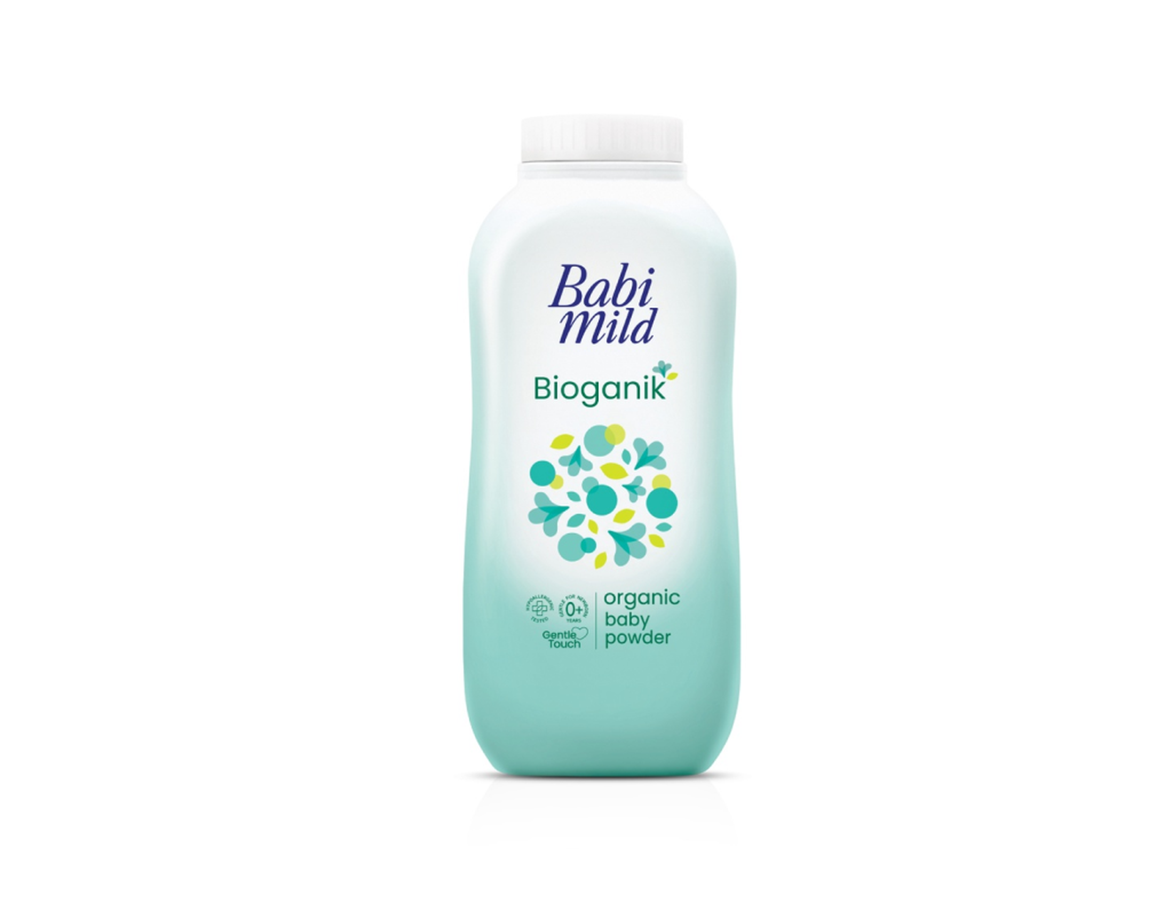 Phấn thơm trẻ em Babi Mild Bioganik cho làn da bé mềm mịn (Chai 160g)