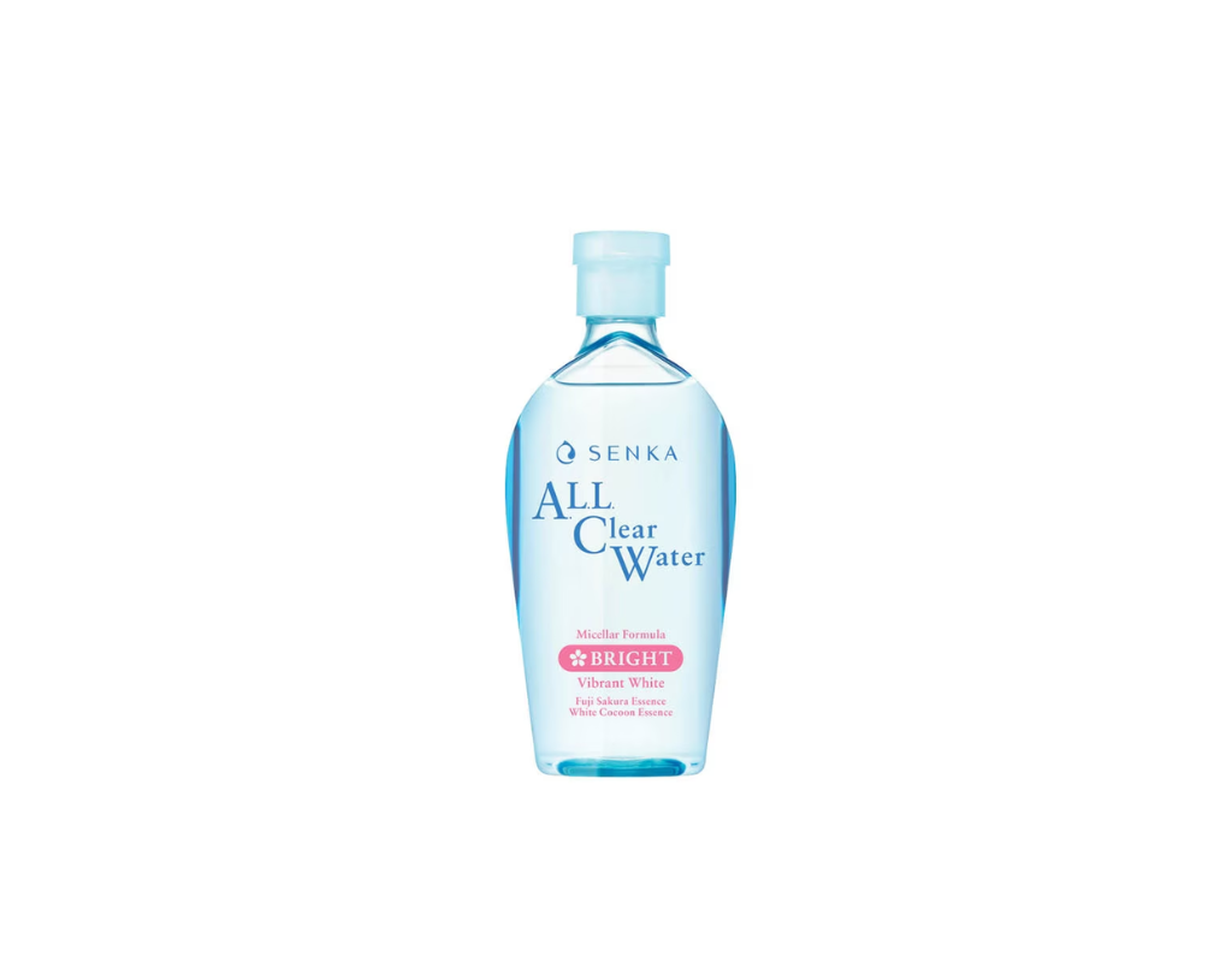 Nước tẩy trang Senka All Clear Water Micellar Formula Bright/White làm sạch sâu (Chai 230ml)