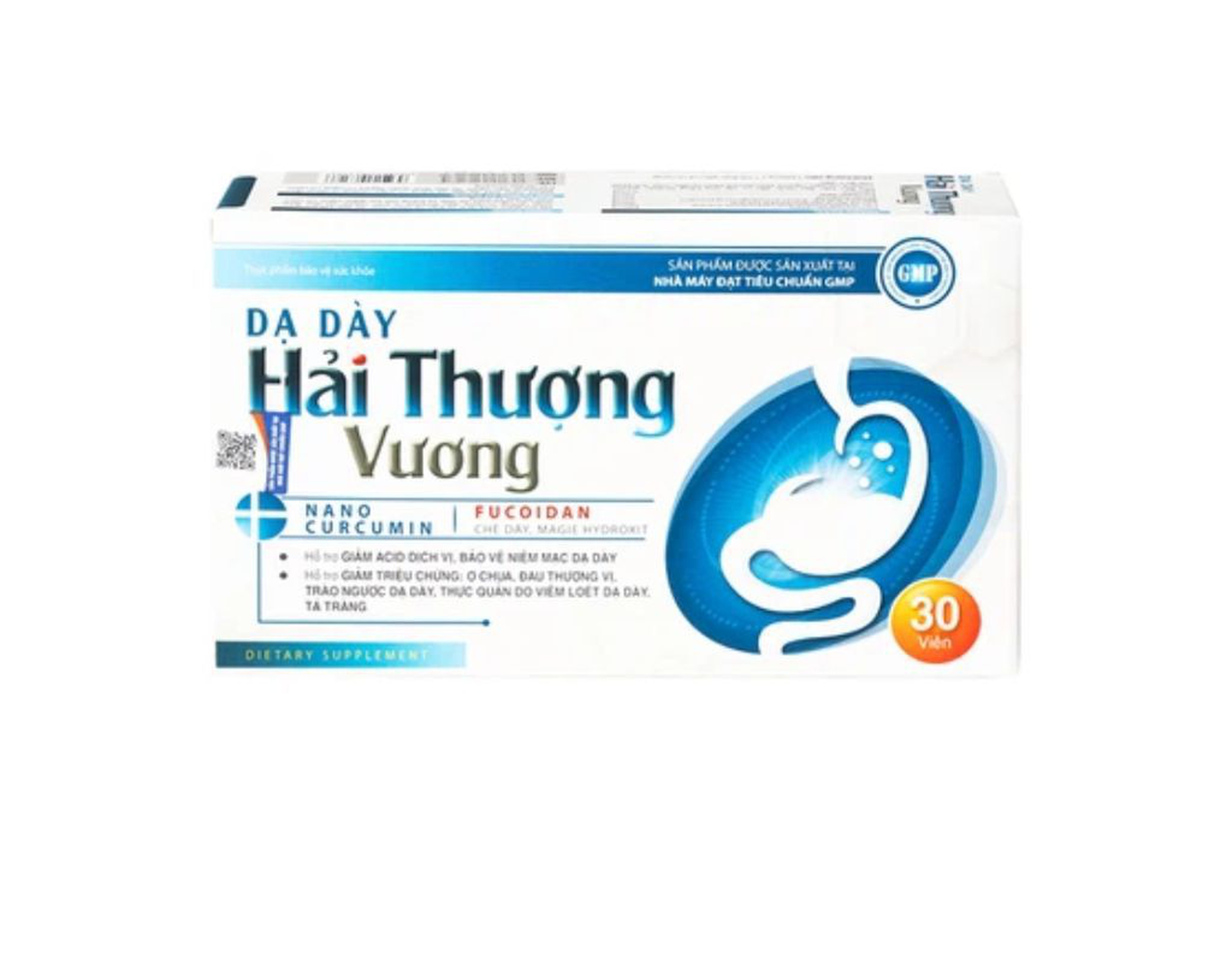 Dạ Dày Hải Thượng Vương Cap giảm tiết acid dịch vị, bảo vệ niêm mạc dạ dày (Hộp 3 vỉ x 10 vien)