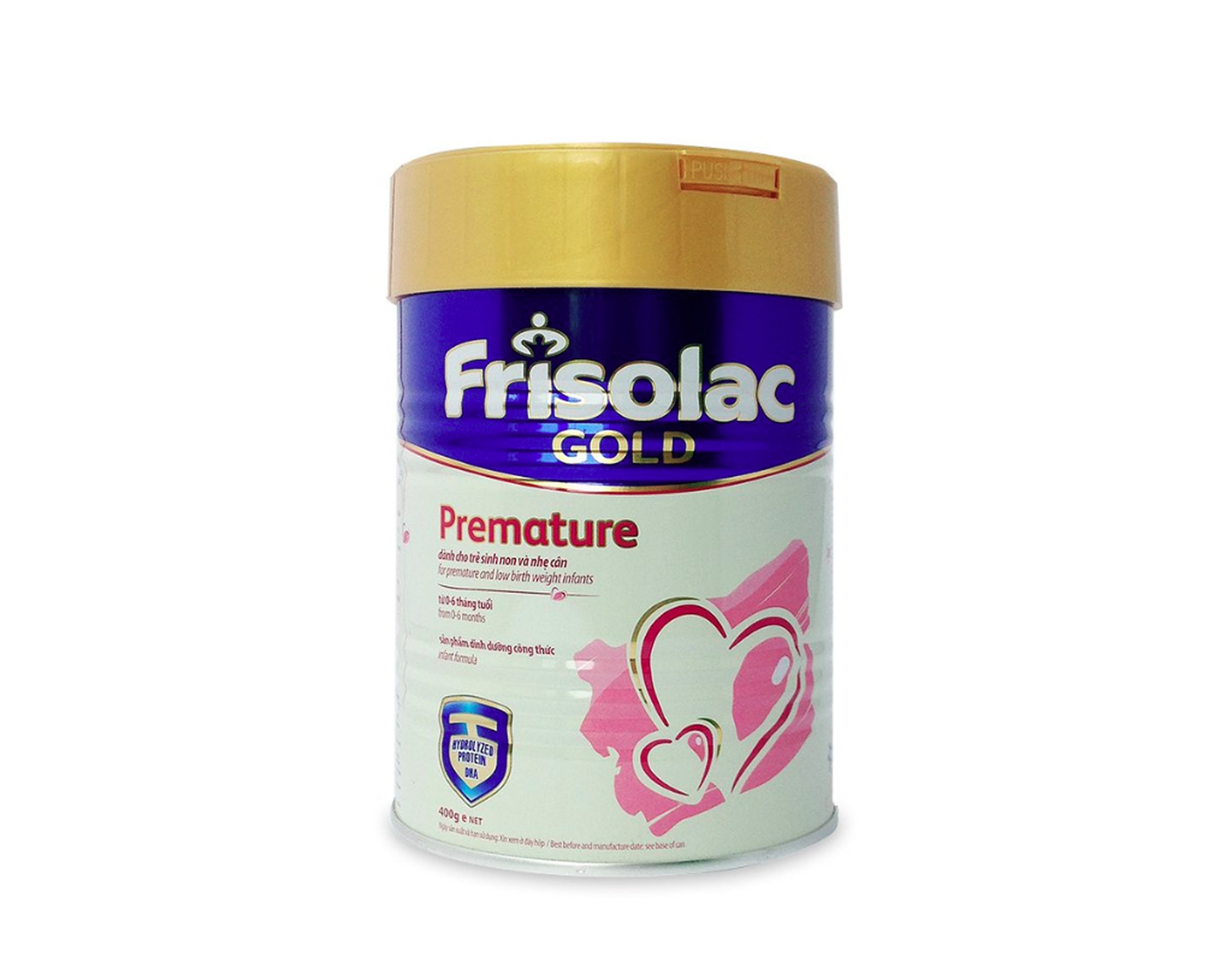 Sữa Frisolac Gold Premature bổ sung dưỡng chất dành cho trẻ sinh non, nhẹ cân (Hộp 40 gam)