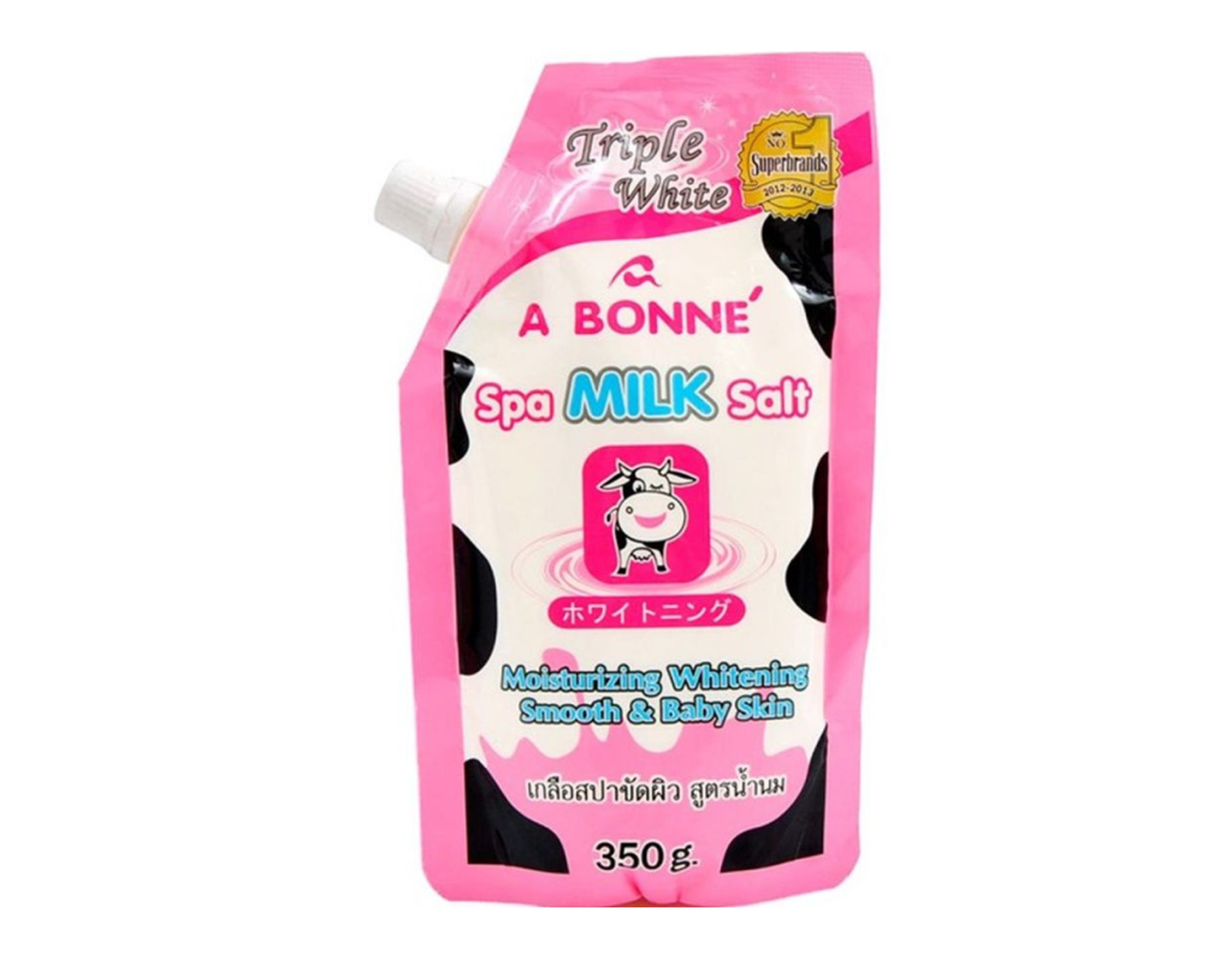 Muối tắm sữa A Bonne Spa Milk Salt tẩy tế bào chết (350g)