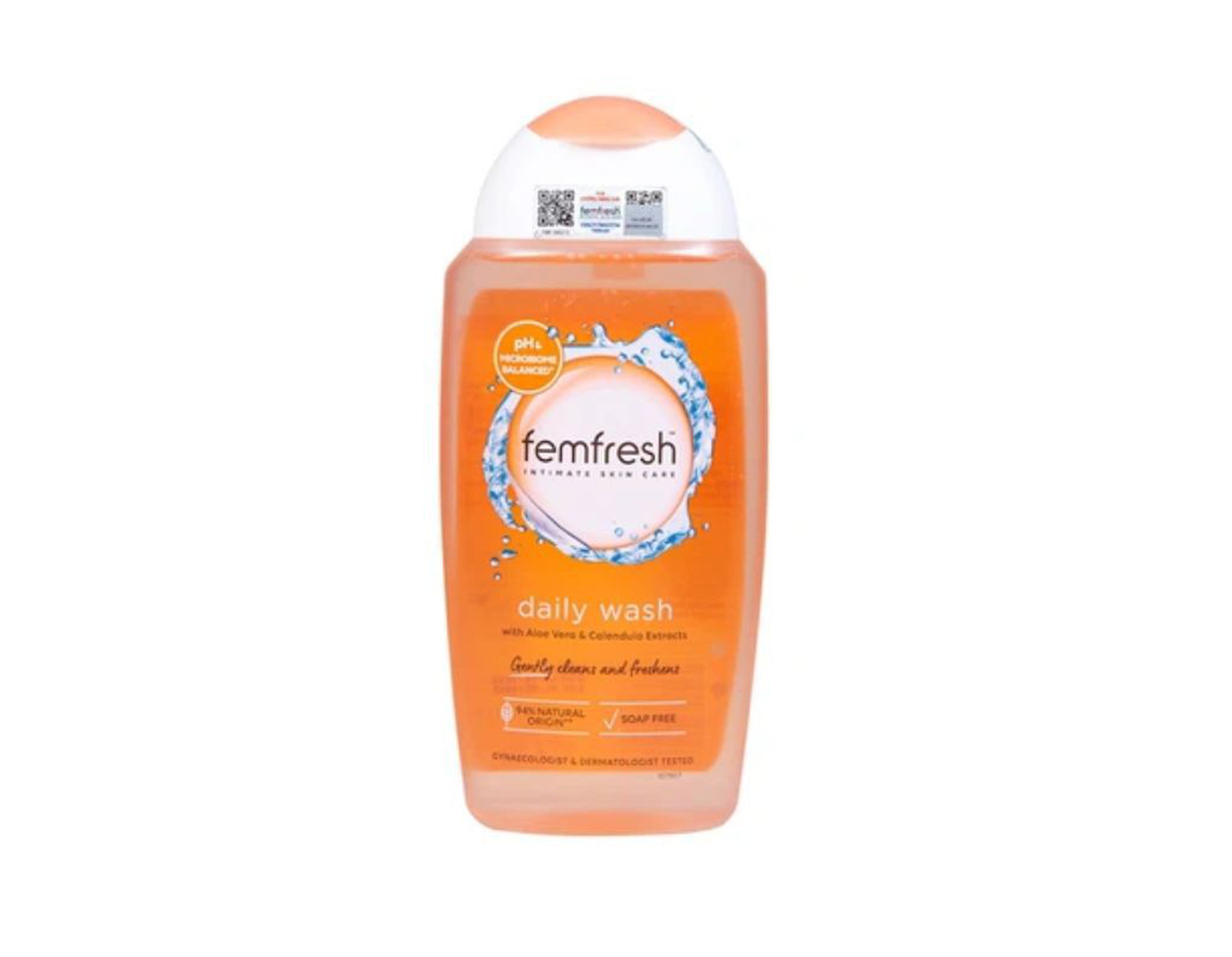 DDVSPN cao cấp Femfresh Intimate Skin Care Daily Wash giúp làm sạch, khử mùi hôi vùng kín (Chai 250ml)