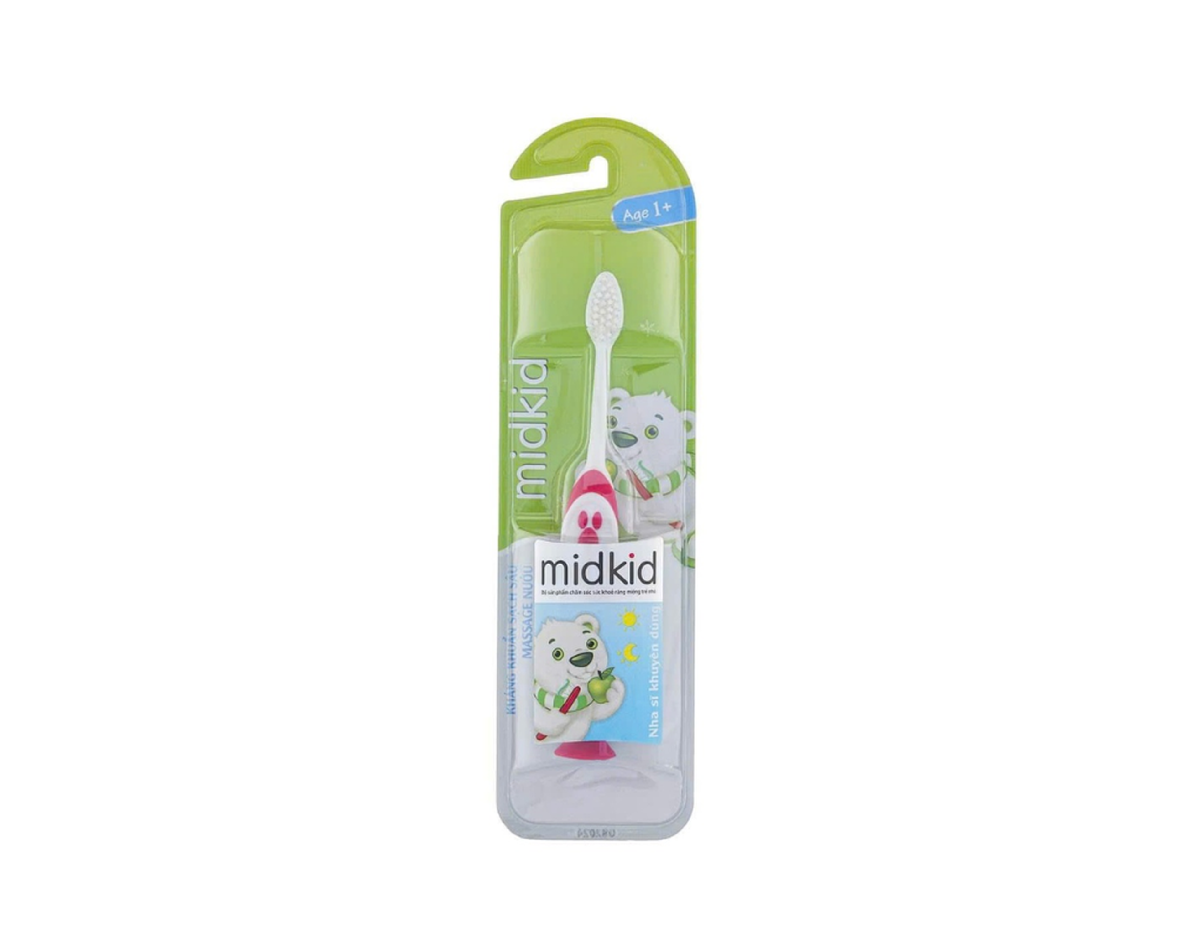 Bàn Chải đánh răng Siêu Mềm Midkid Cho Bé 1 Tuổi Trở Lên