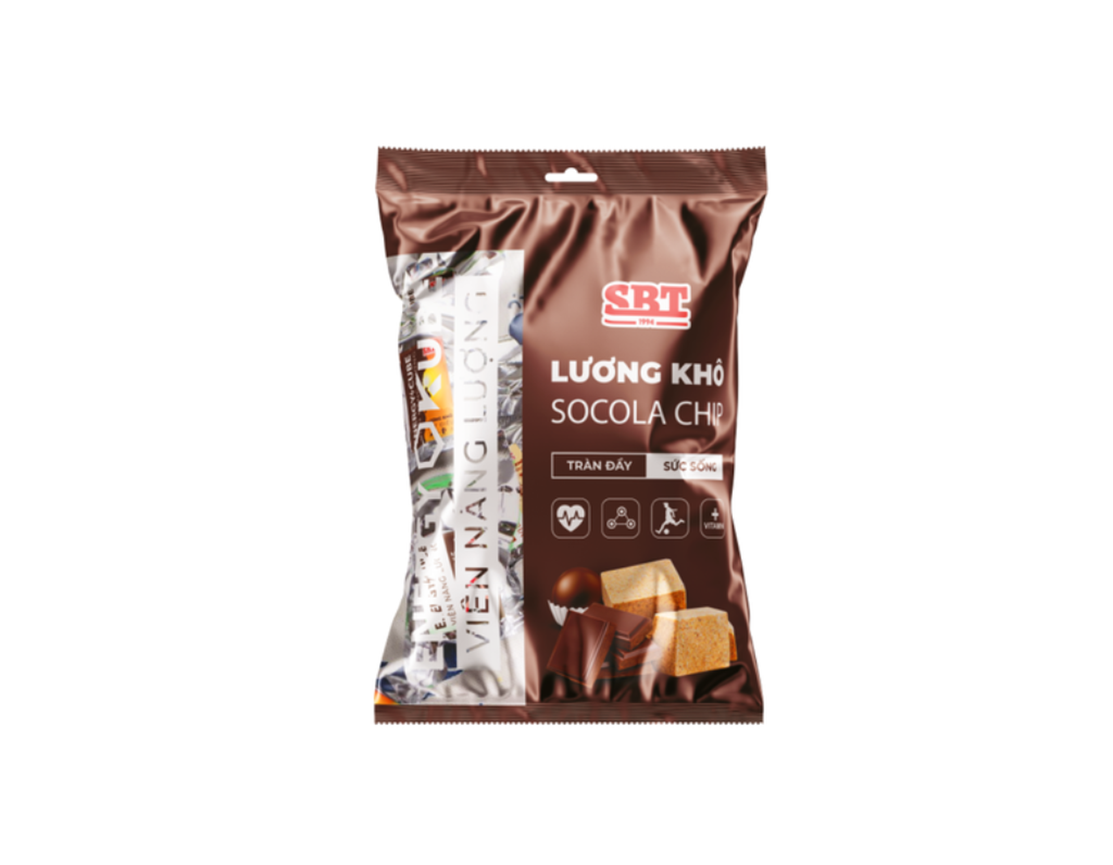 Lương khô SBT Socola Chip dùng thay bữa ăn sáng, đi du lịch (Gói 500g)