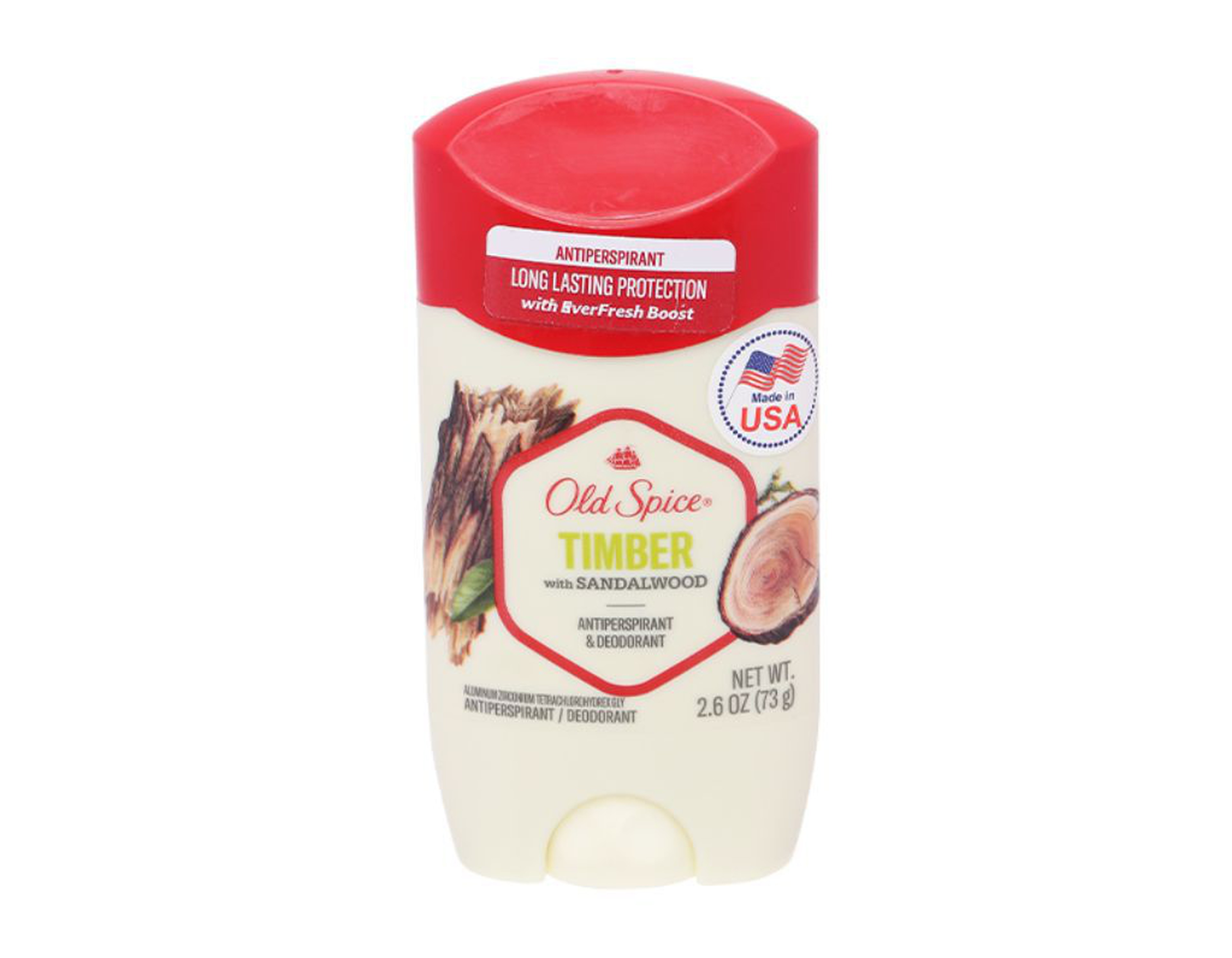 Sáp khử mùi Old Spice Timber ngăn mùi cơ thể, giảm tiết mồ hôi (Chai 73g)