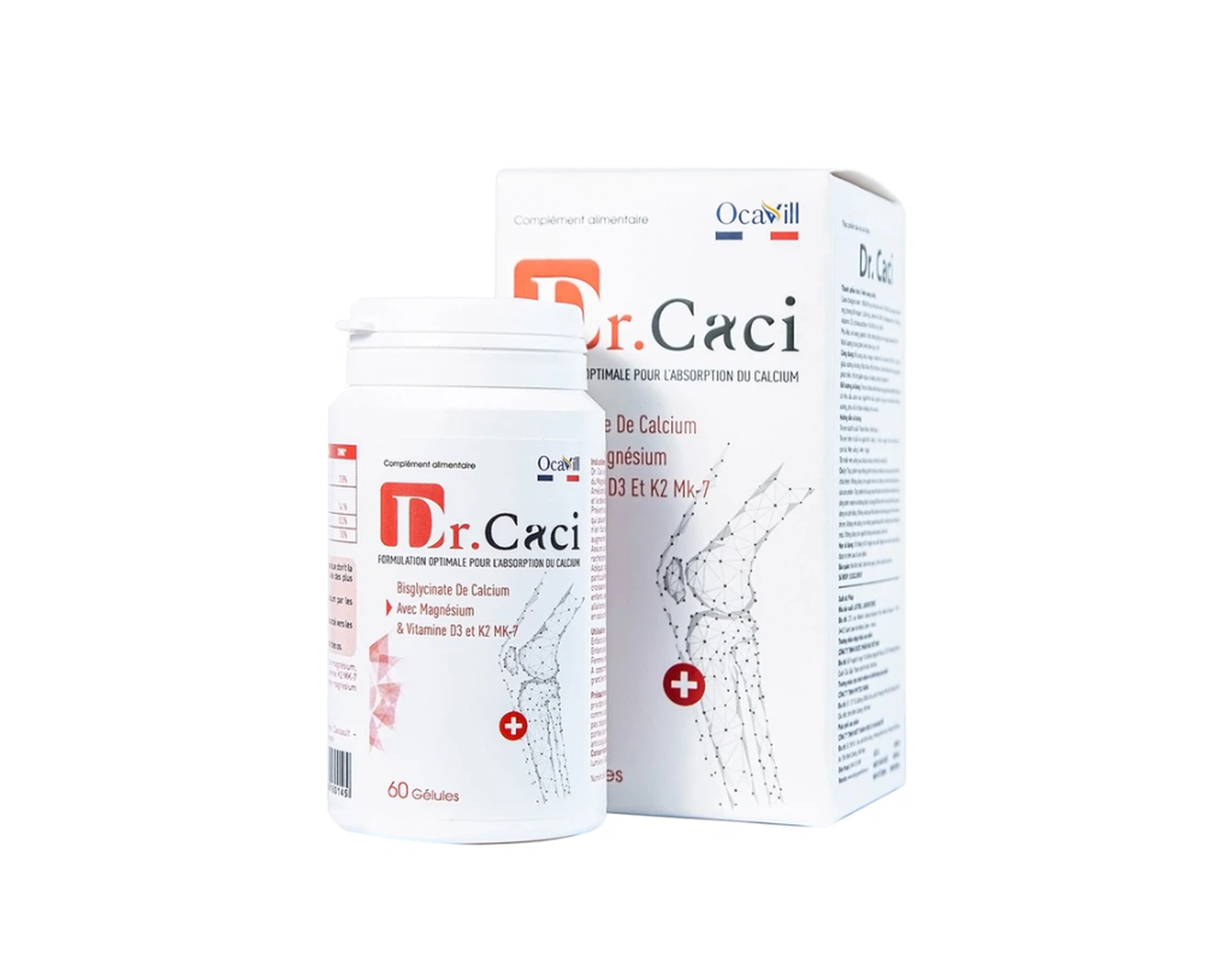 Viên uống Dr. Caci Ocavill giúp xương và răng chắc khỏe (Hộp 60 viên)