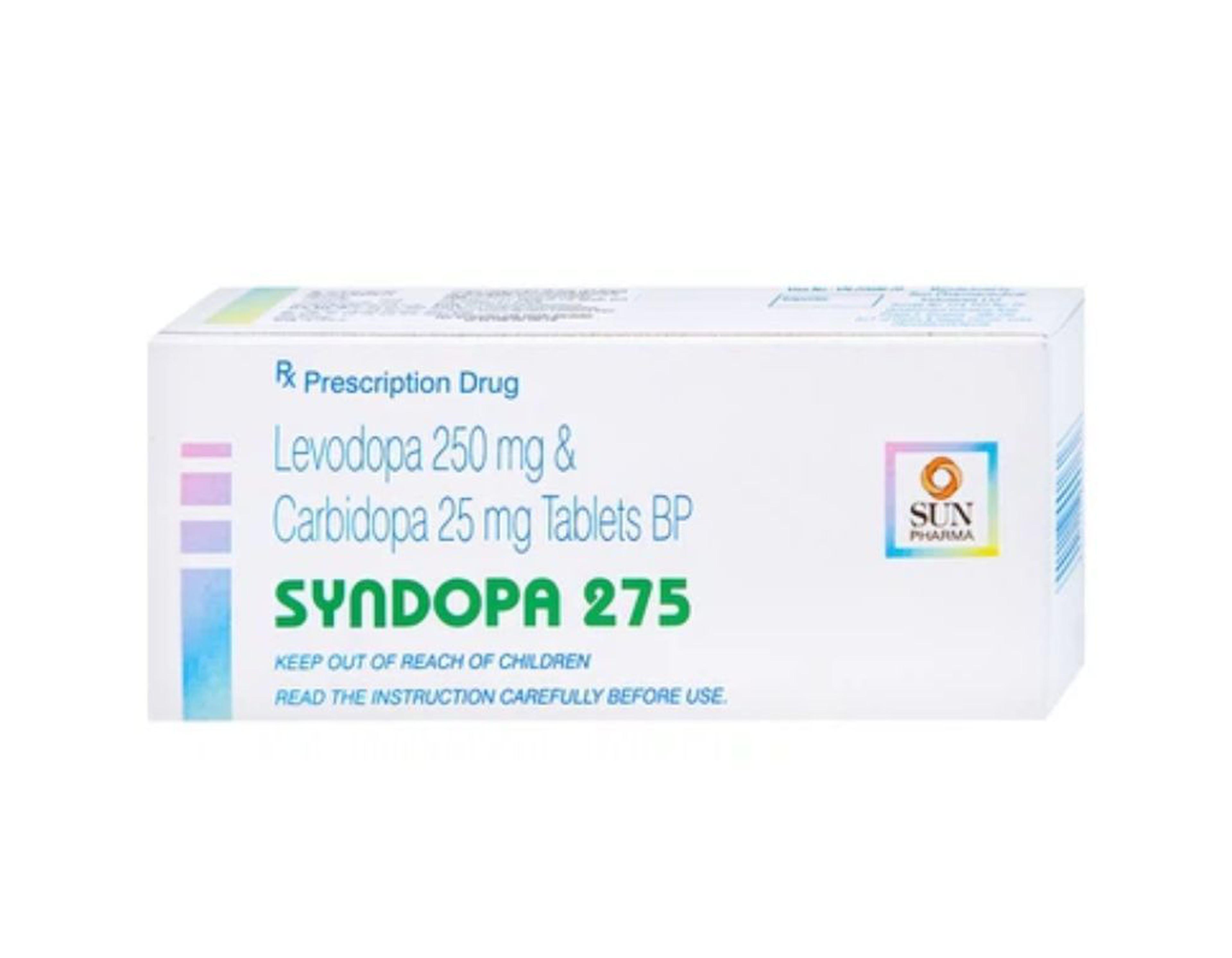 Thuốc Syndopa 275 Sun Pharma điều trị triệu chứng bệnh Parkinson (Hộp 5 vỉ x 10 viên)