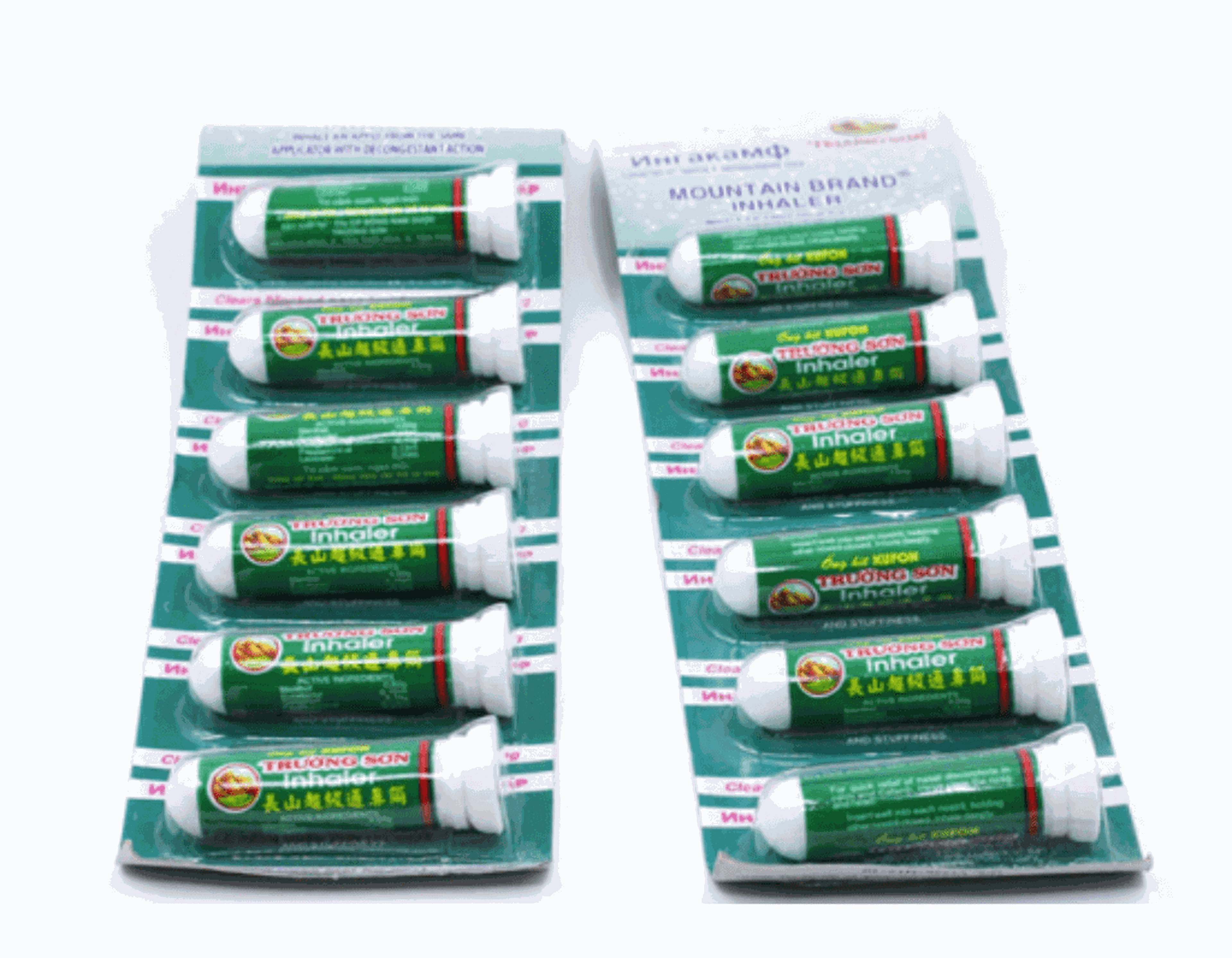 Ống hít Kufon Trường Sơn cải thiện tình trạng nghẹt mũi, sổ mũi (Vỉ 6 ống)