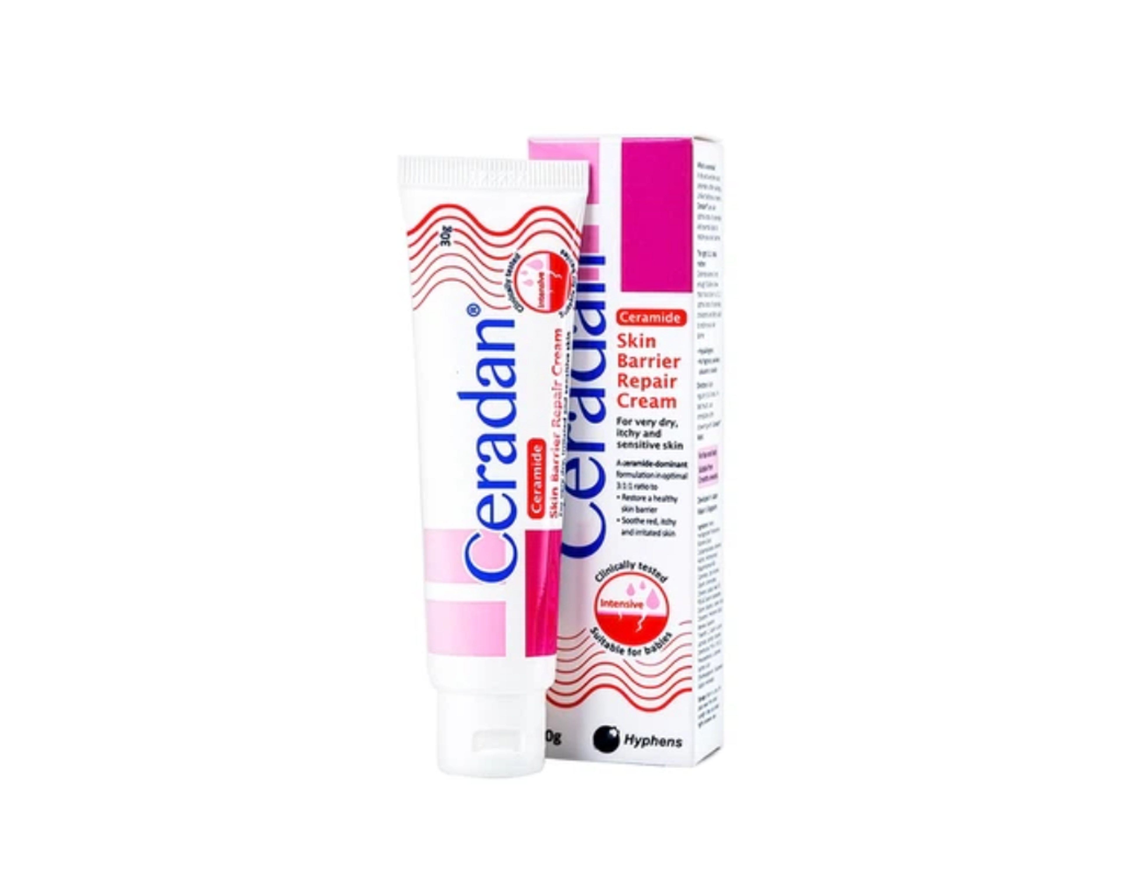 Kem phục hồi da Ceradan Ceramide Skin Barrier Repair Cream dành cho da khô, kích ứng và nhạy cảm (Tuýp 30g)