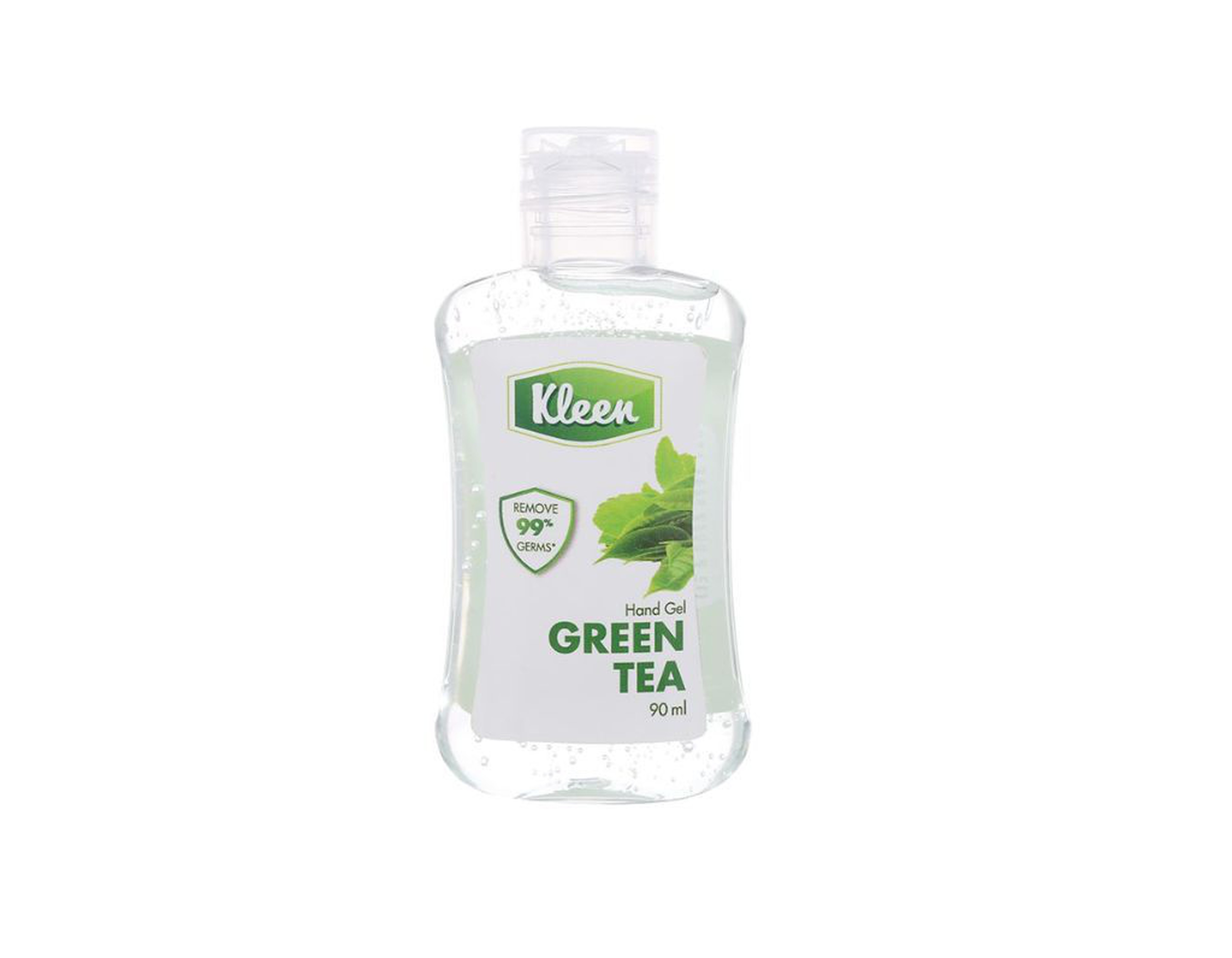 Gel rửa tay Kleen hương trà xanh giúp diệt 99% vi khuẩn (Chai 90ml)