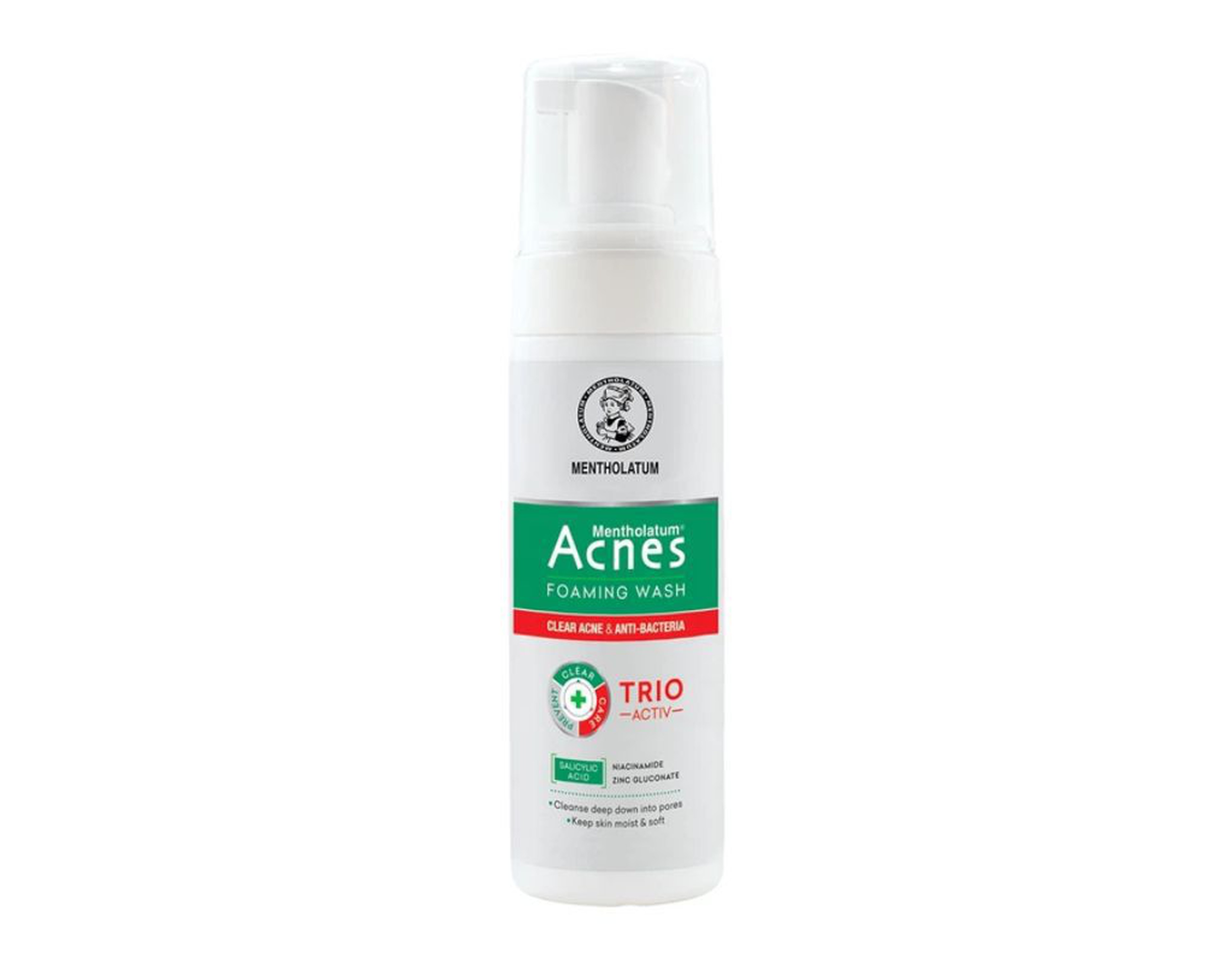 Dung dịch tạo bọt ngăn ngừa mụn Acnes Foaming Wash Rohto sạch khuẩn (Chai 150ml)