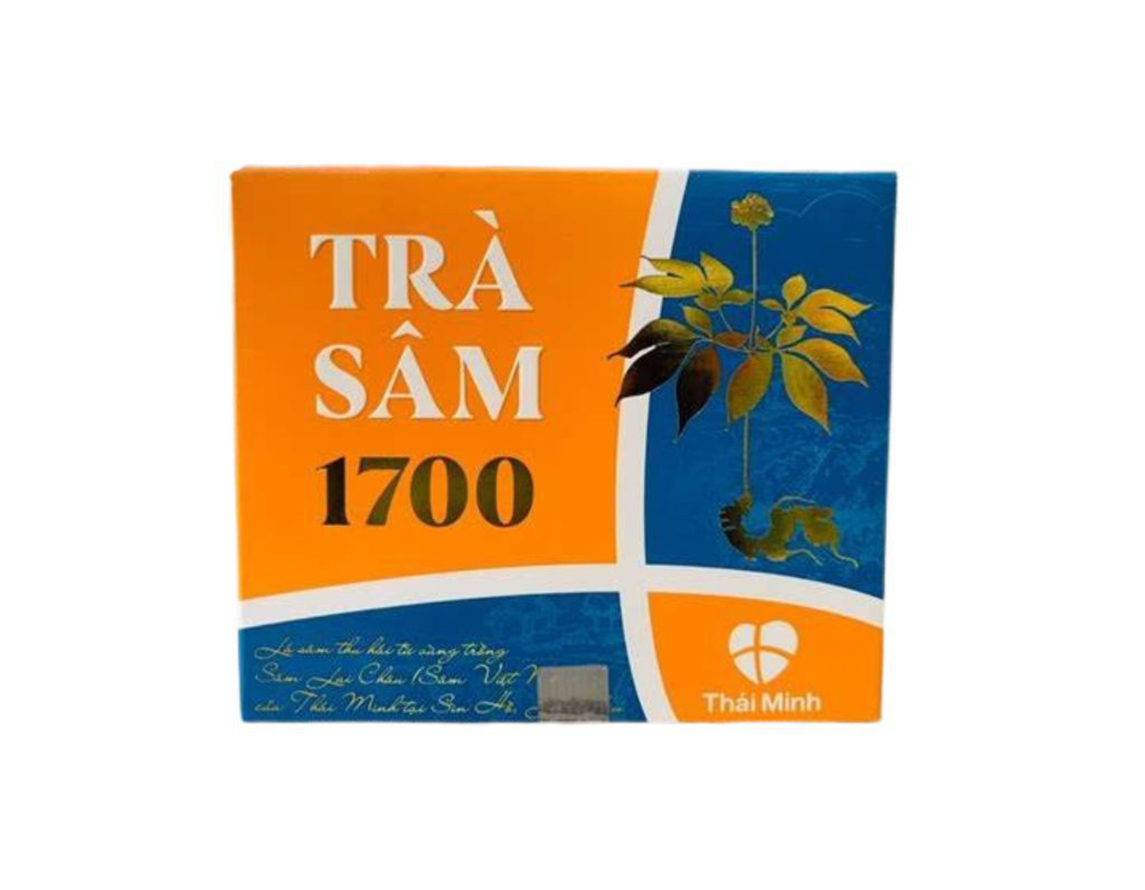 Trà sâm 1700 Thái Minh bồi bổ sức khỏe hộp 20 túi lọc
