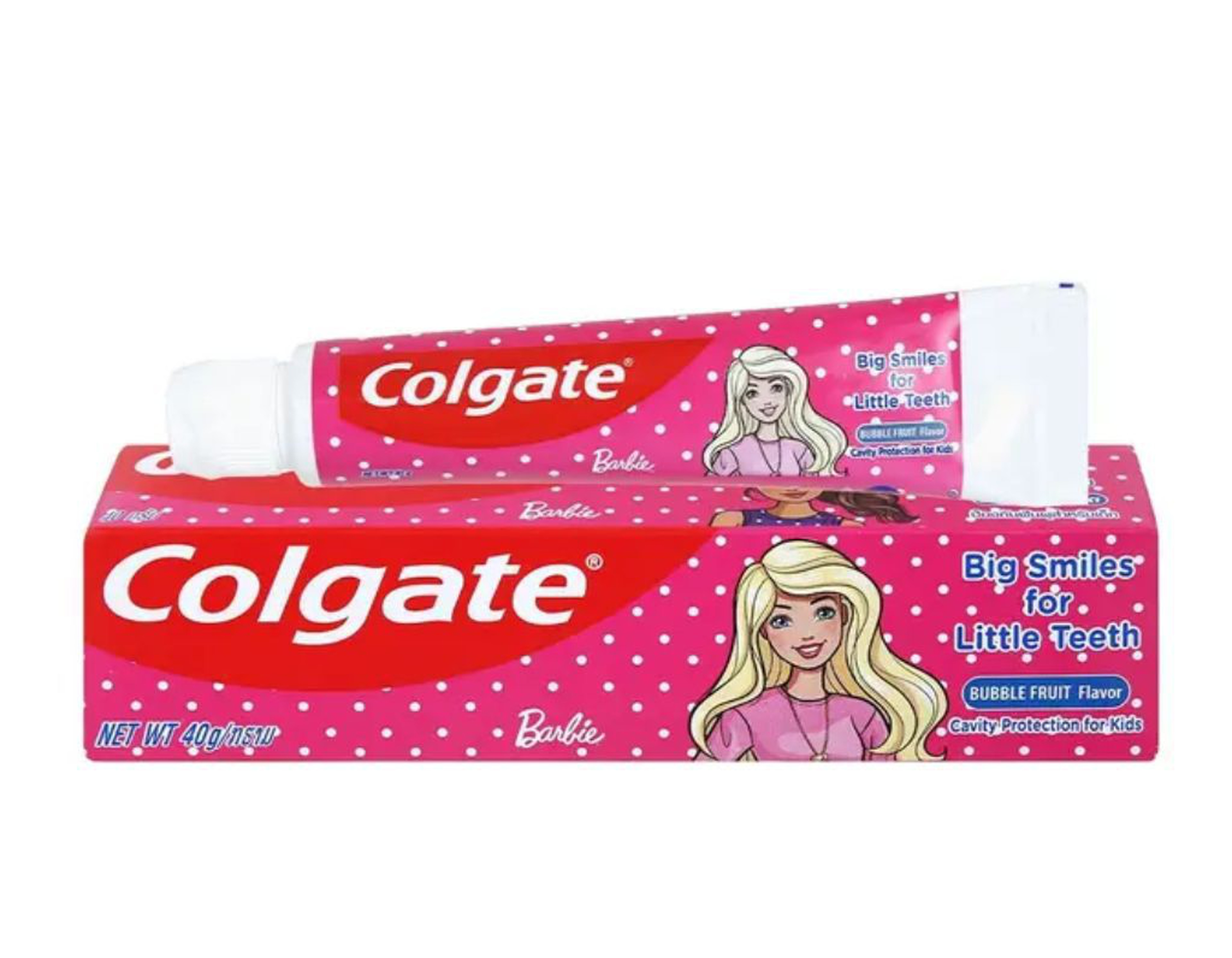 Kem đánh răng trẻ em barbie Colgate tuýp 40g (1 Tuýp)