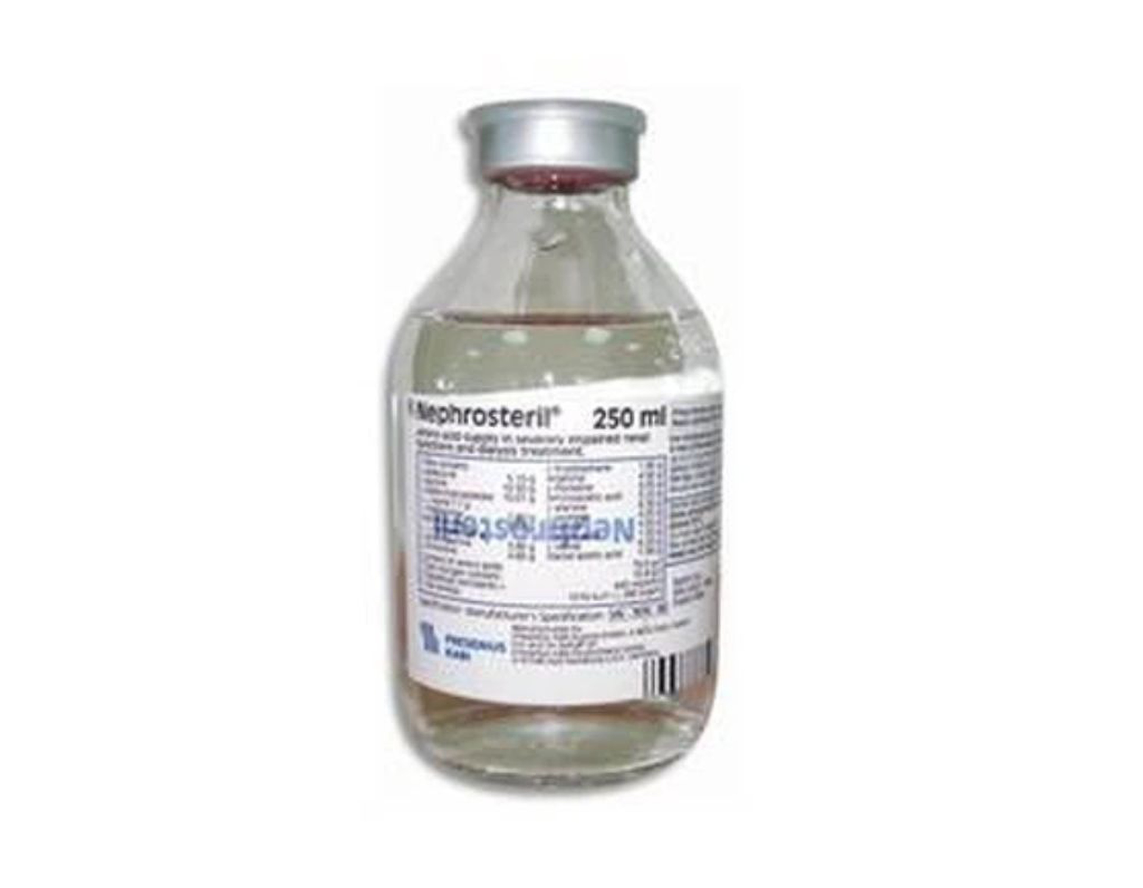 Dịch truyền Nephrosteril điều trị suy thận cấp và mãn tính (Chai 250ml)  