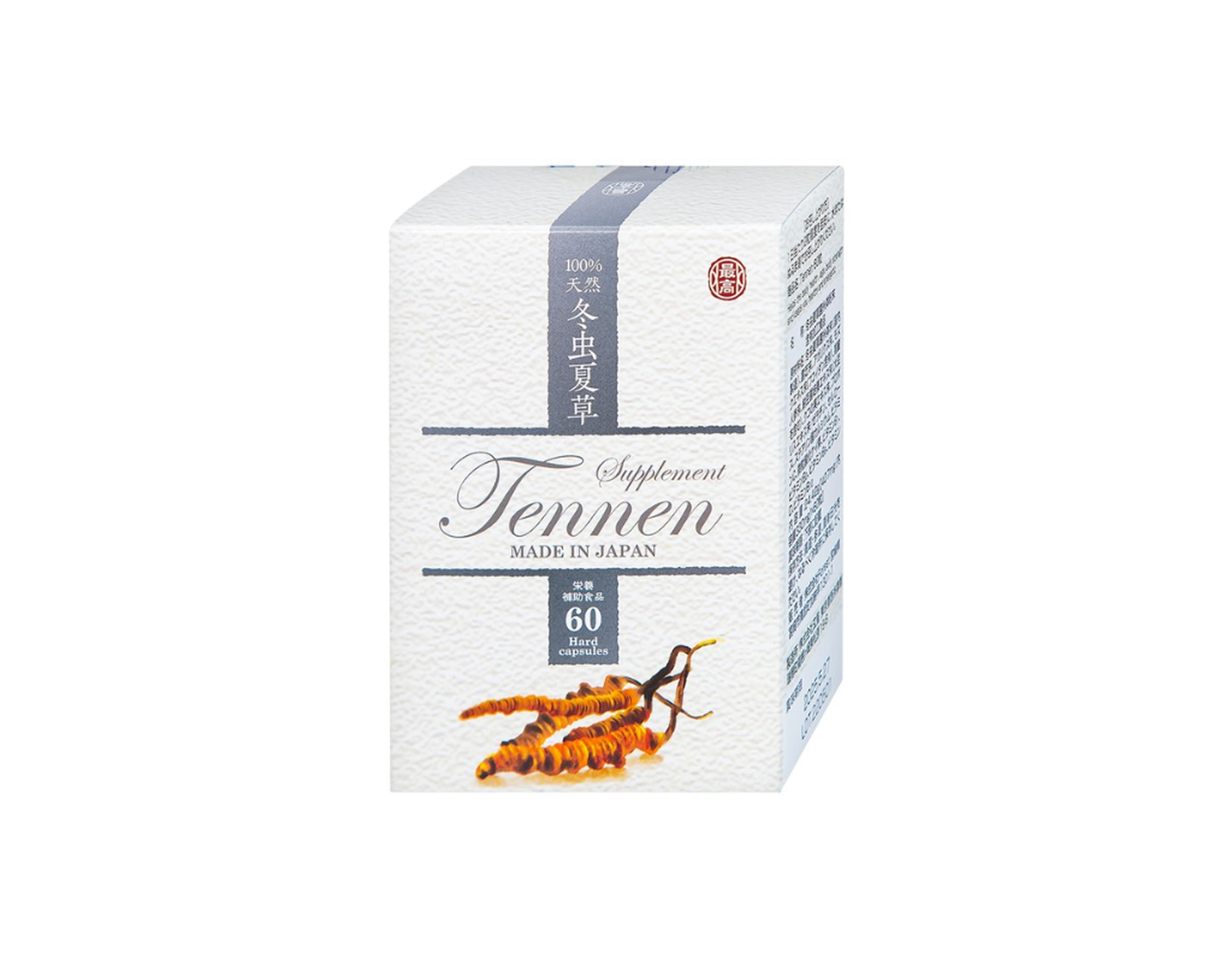 Viên uống Đông trùng hạ thảo Tennen Jpanwell hỗ trợ tăng cường sức khỏe (Hộp 6 vỉ x 10 viên)