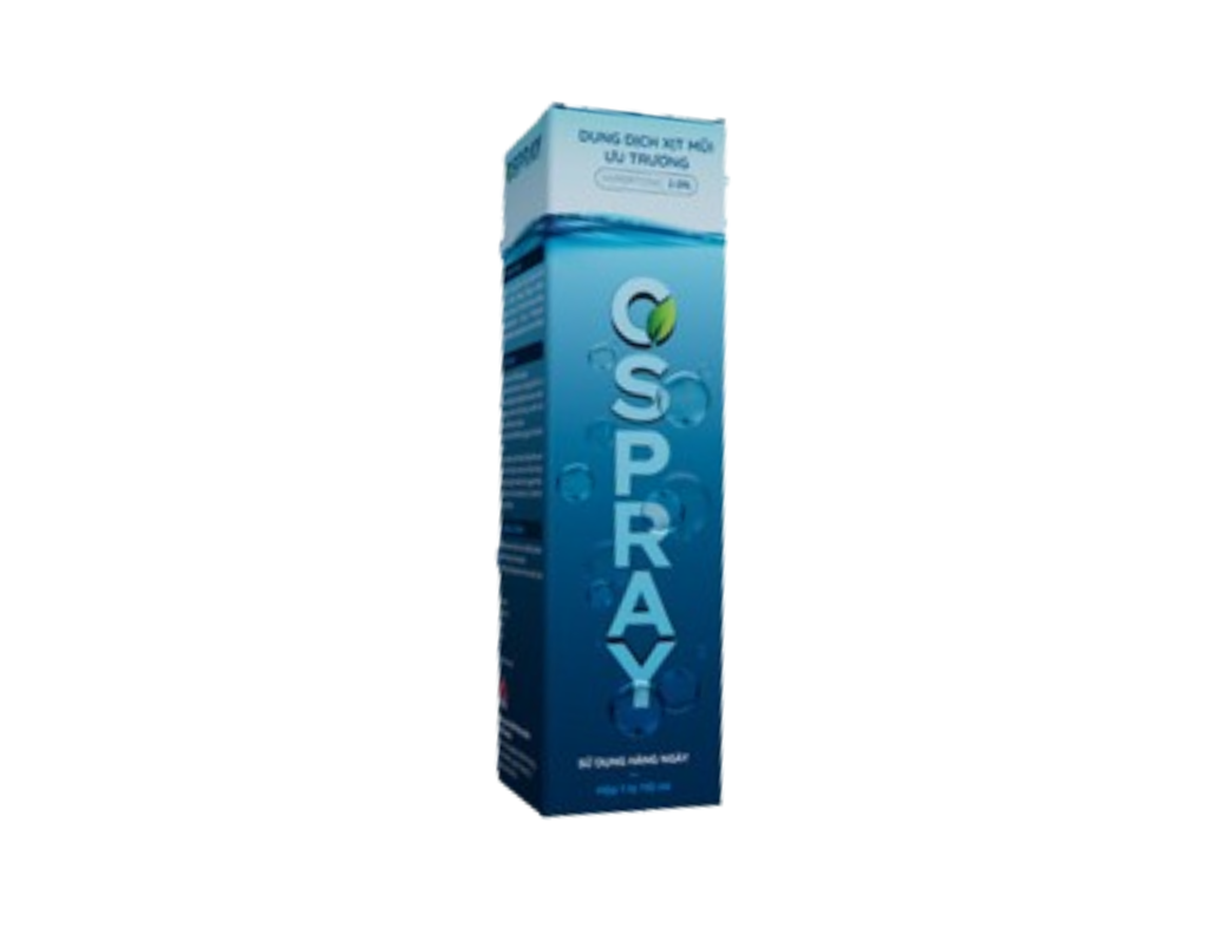 Dung dịch xịt mũi ưu trương Ospray vệ sinh mũi hàng ngày (Hộp 1 chai 110ml)