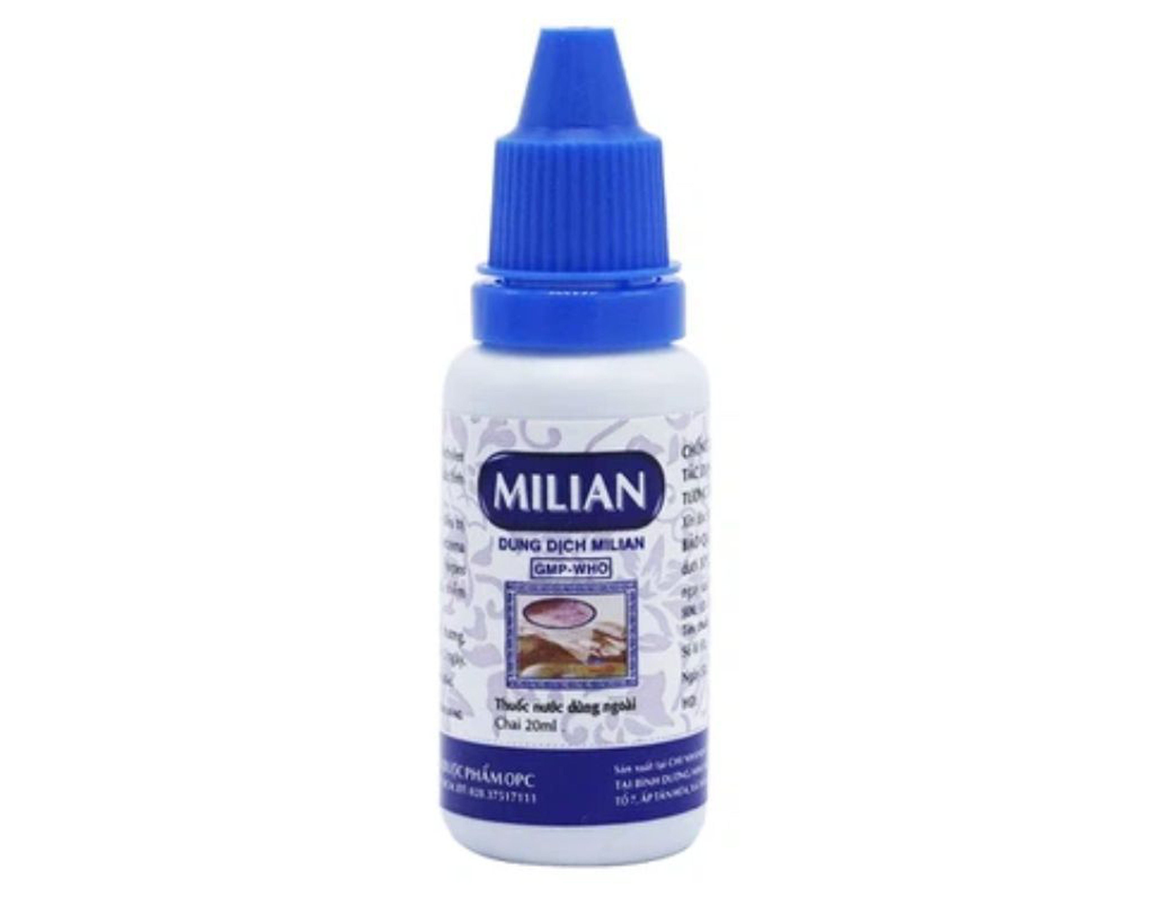 Dung dịch Milian điều trị nhiễm virus ngoài da, chốc lở, viêm da mủ (Lọ 20ml )