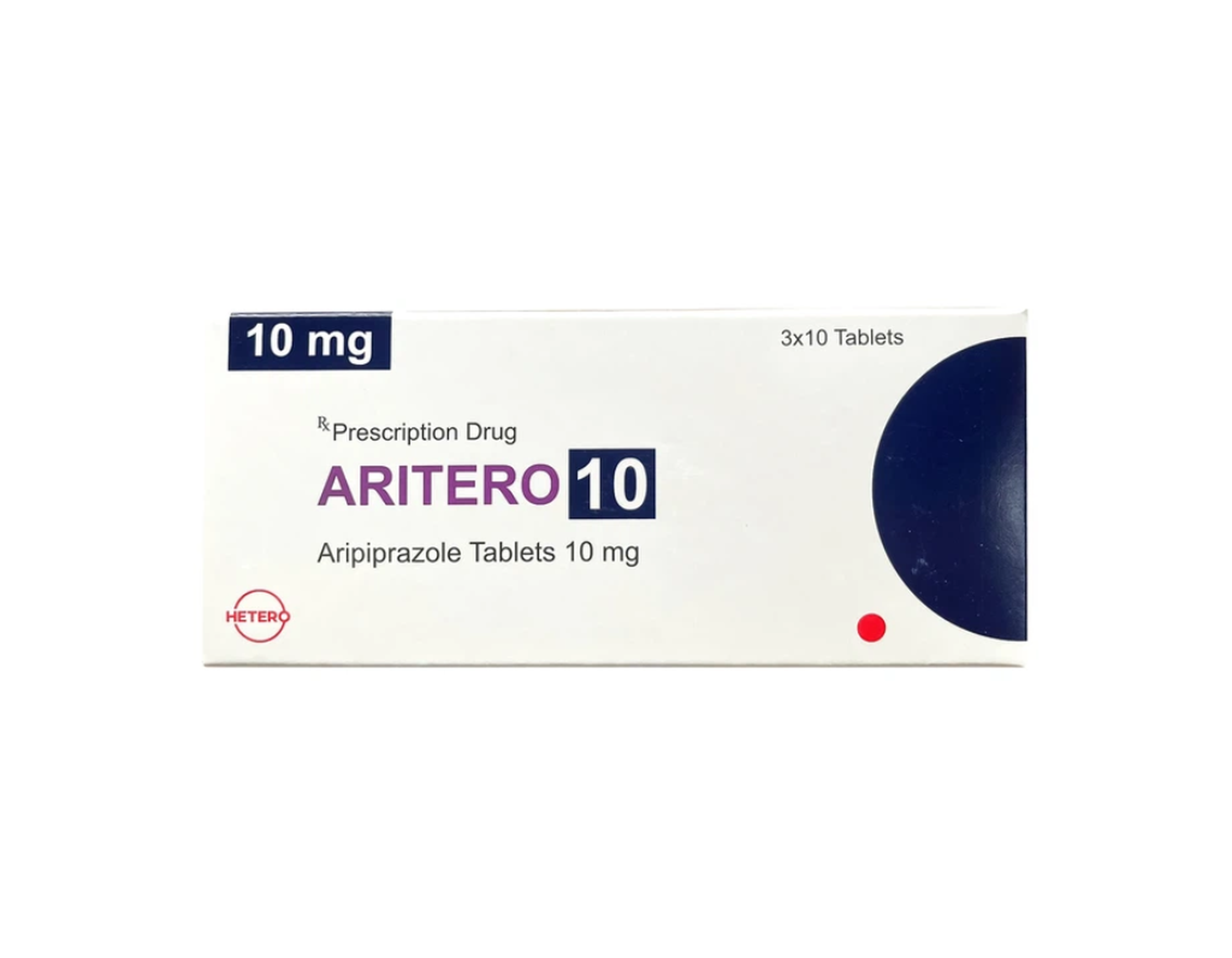 Thuốc Aritero điều trị tâm thần phân liệt, rối loạn lưỡng cực (Hộp 3 vỉ x 10 viên)