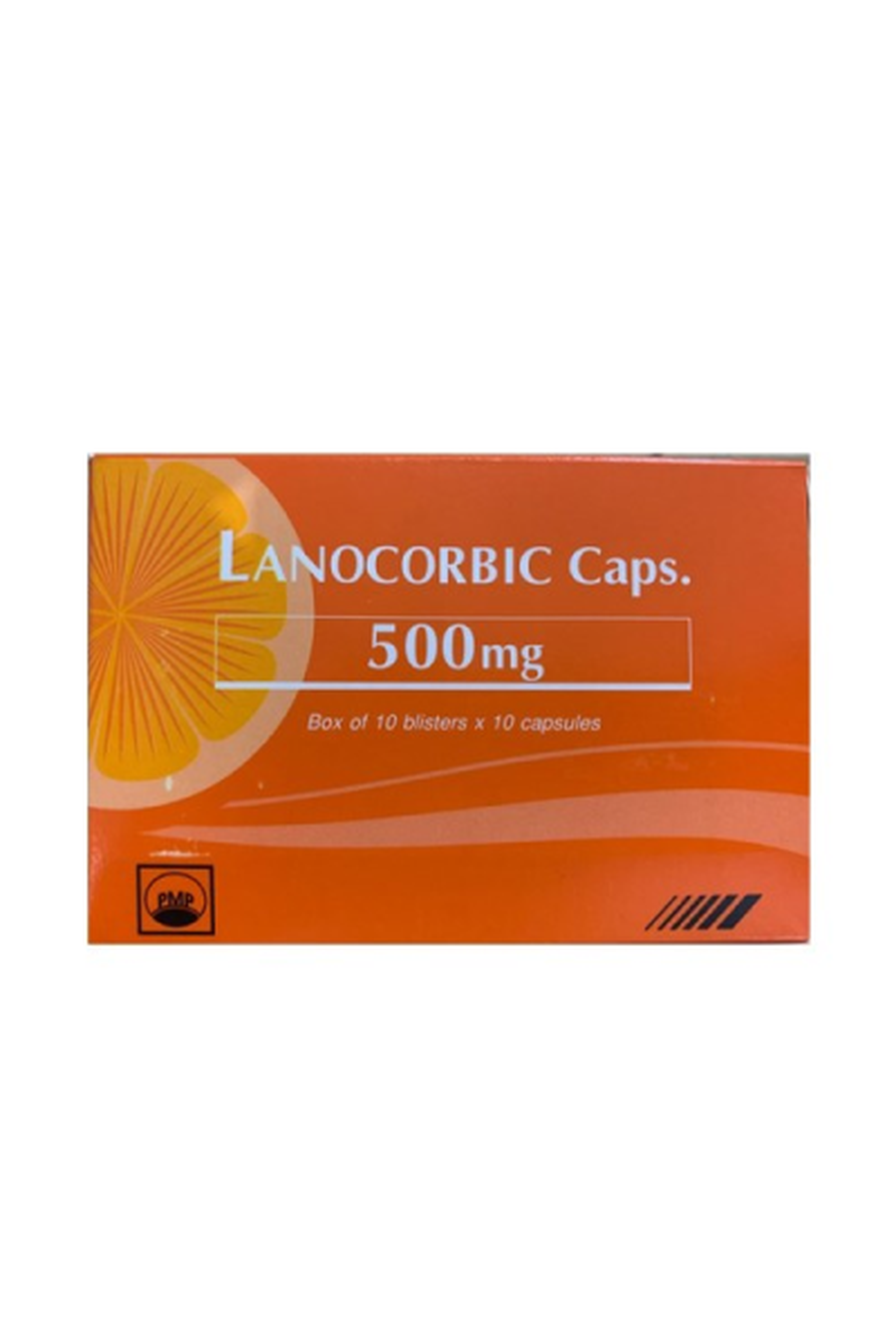 Thuốc Lanocorbic 500mg điều trị bệnh scorbut, tăng cường sức đề kháng trong các trường hợp thiếu vitamin C (Hộp 10 vỉ x 10 viên)