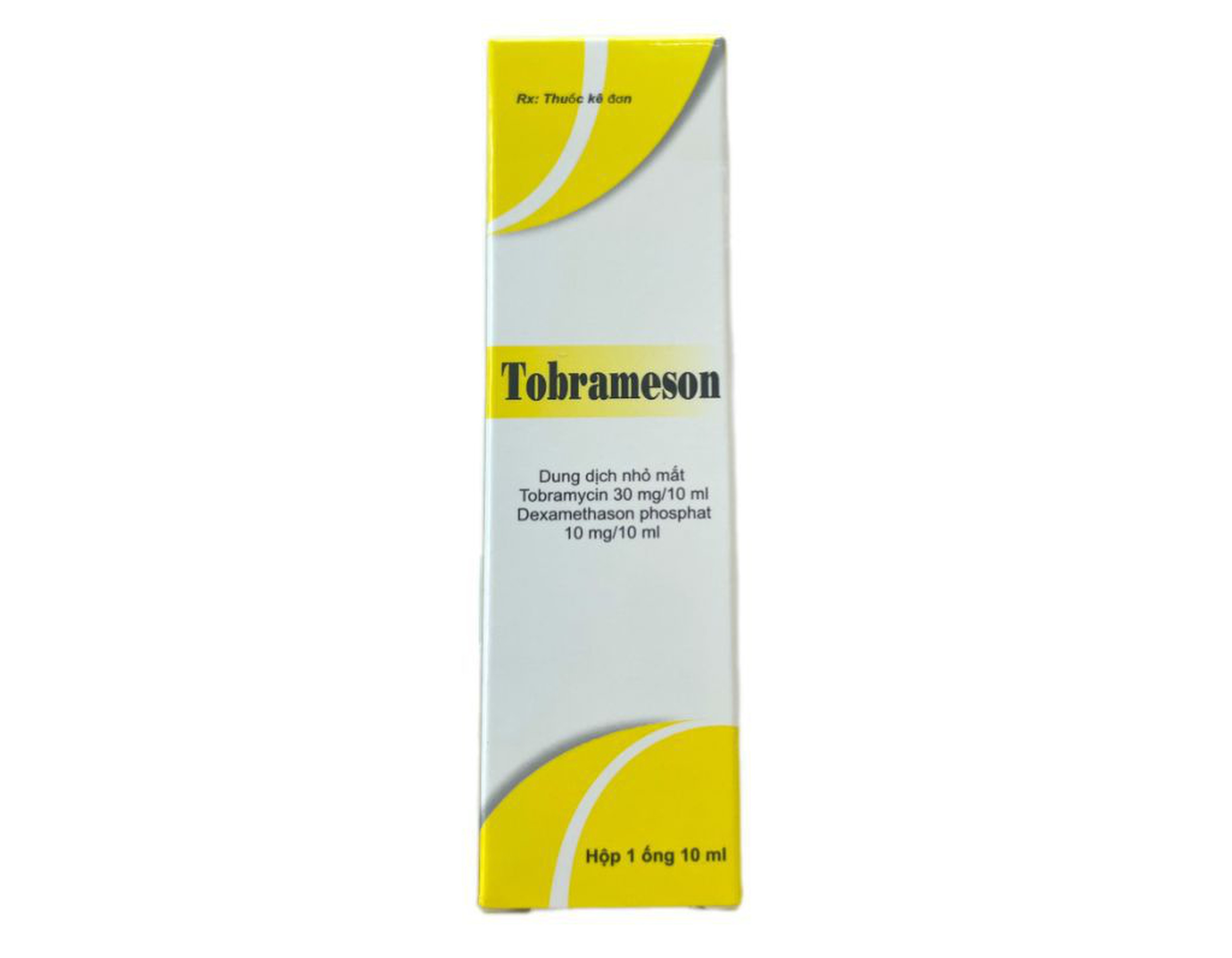 Thuốc Tobrameson điều trị tình trạng viêm và nhiễm khuẩn ở mắt có đáp ứng với steroid (Hộp 1 lọ 10ml)