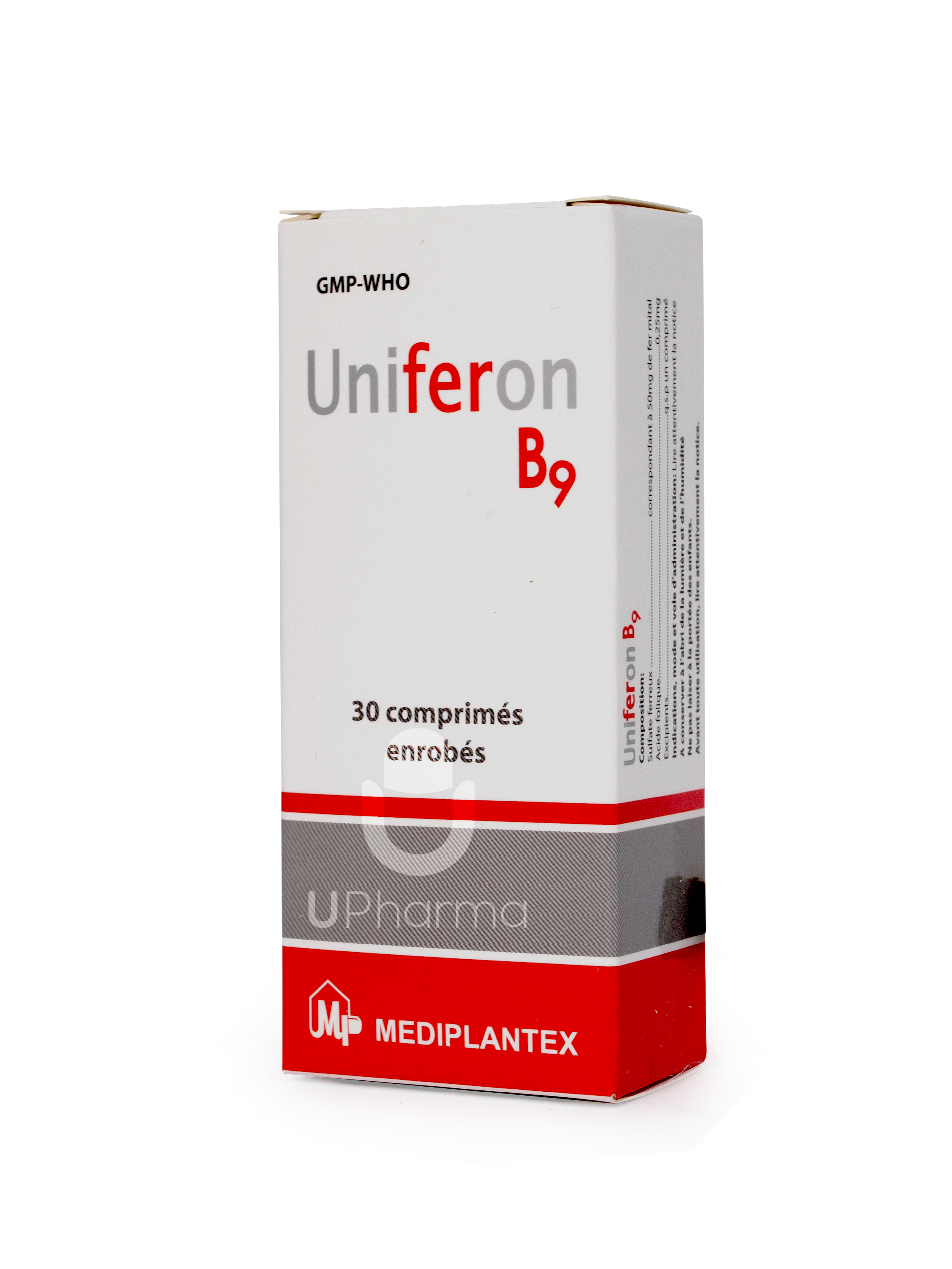 Viên uống Uniferon B9 giúp bổ sung sắt và vitamin B9 (Hộp 3 vỉ x 10 viên)