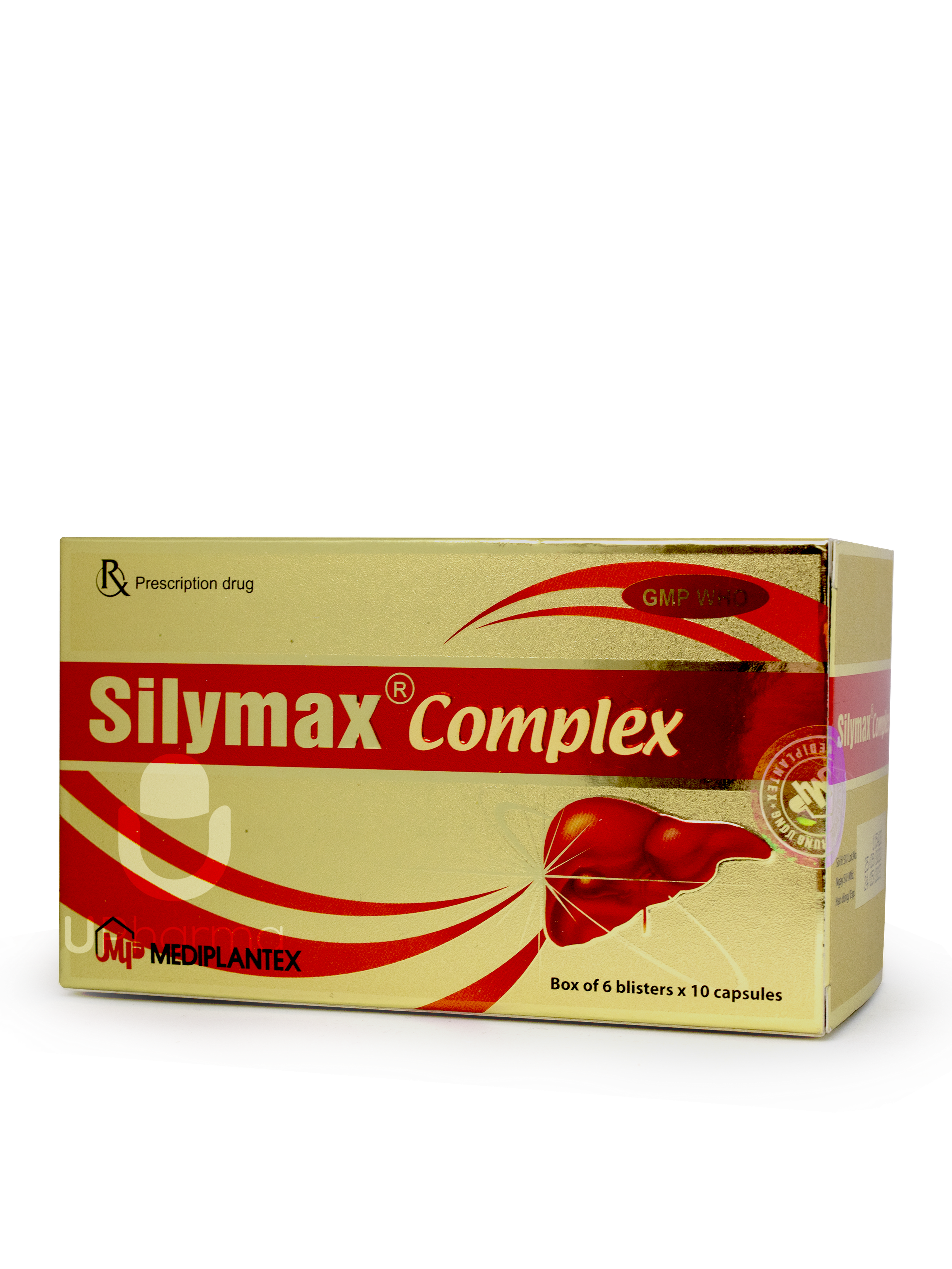 Viên uống Silymax Complex trị viêm gan do virus, gan nhiễm mỡ (Hộp 6 vỉ x 10 viên)