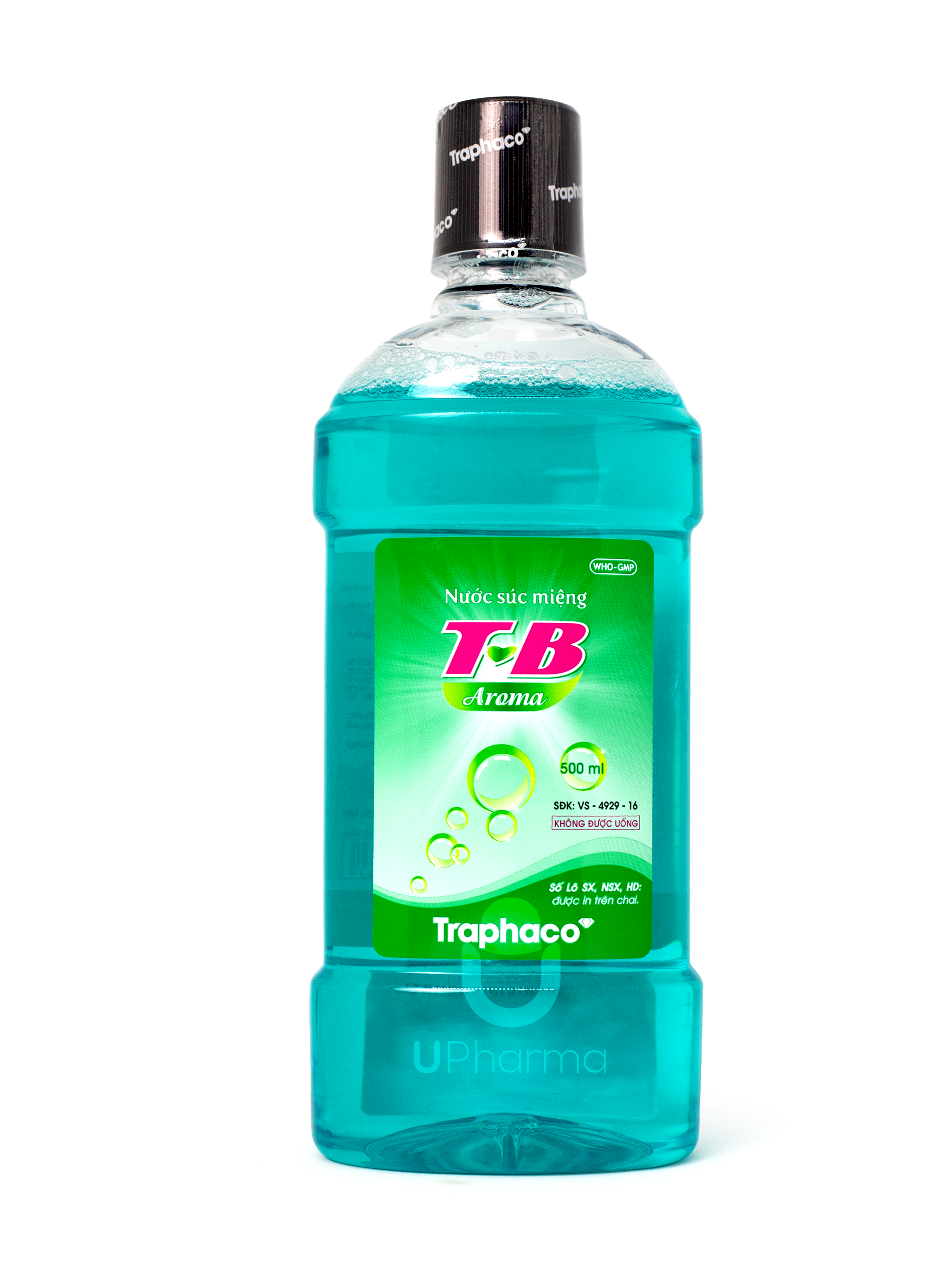 Nước súc miệng T-B Aroma giúp làm sạch khoang miệng, ngừa mảng bám
