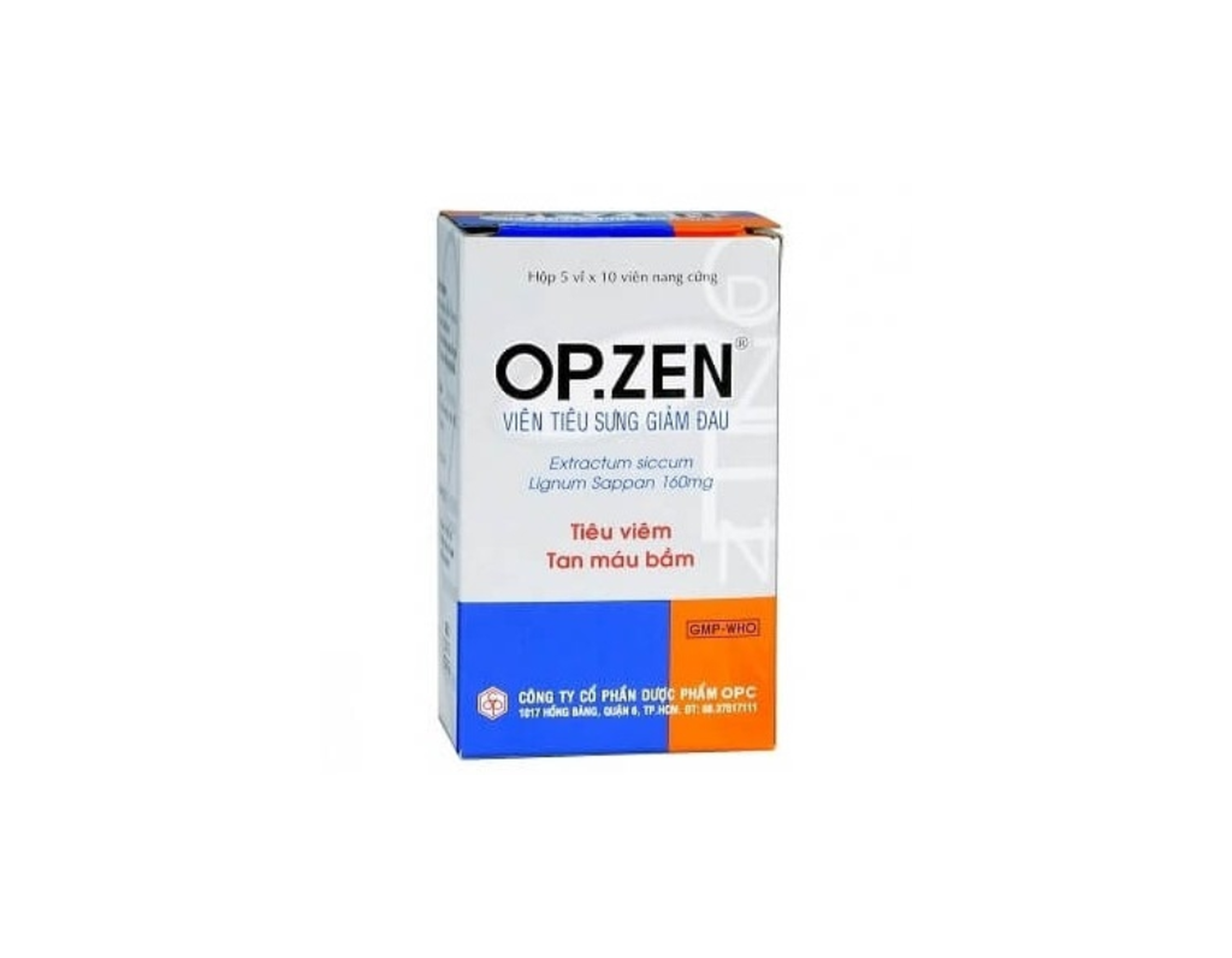 Thuốc Opzen tiêu sưng giảm đau (Hộp 5 vỉ x 10 viên)